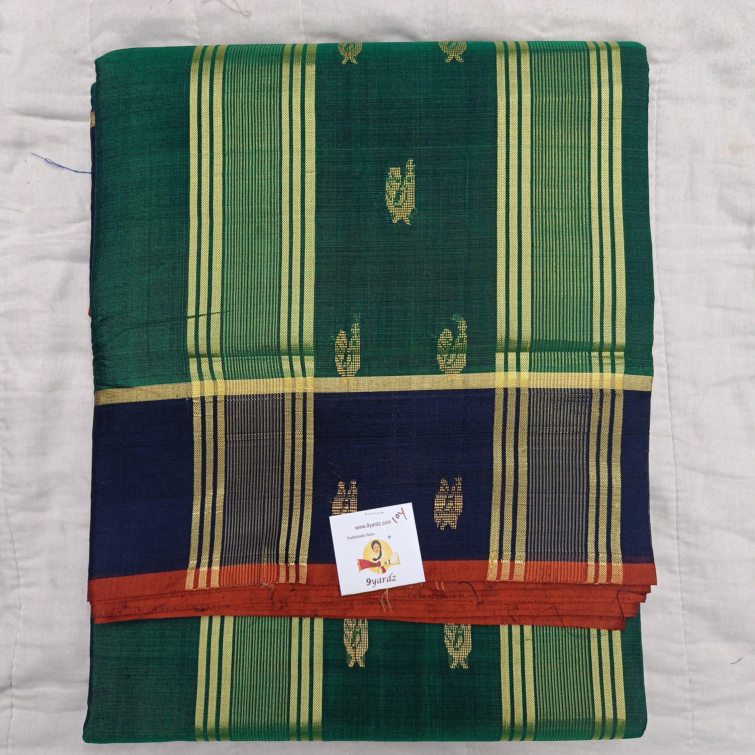 Devendra 10yards Body  Embossed