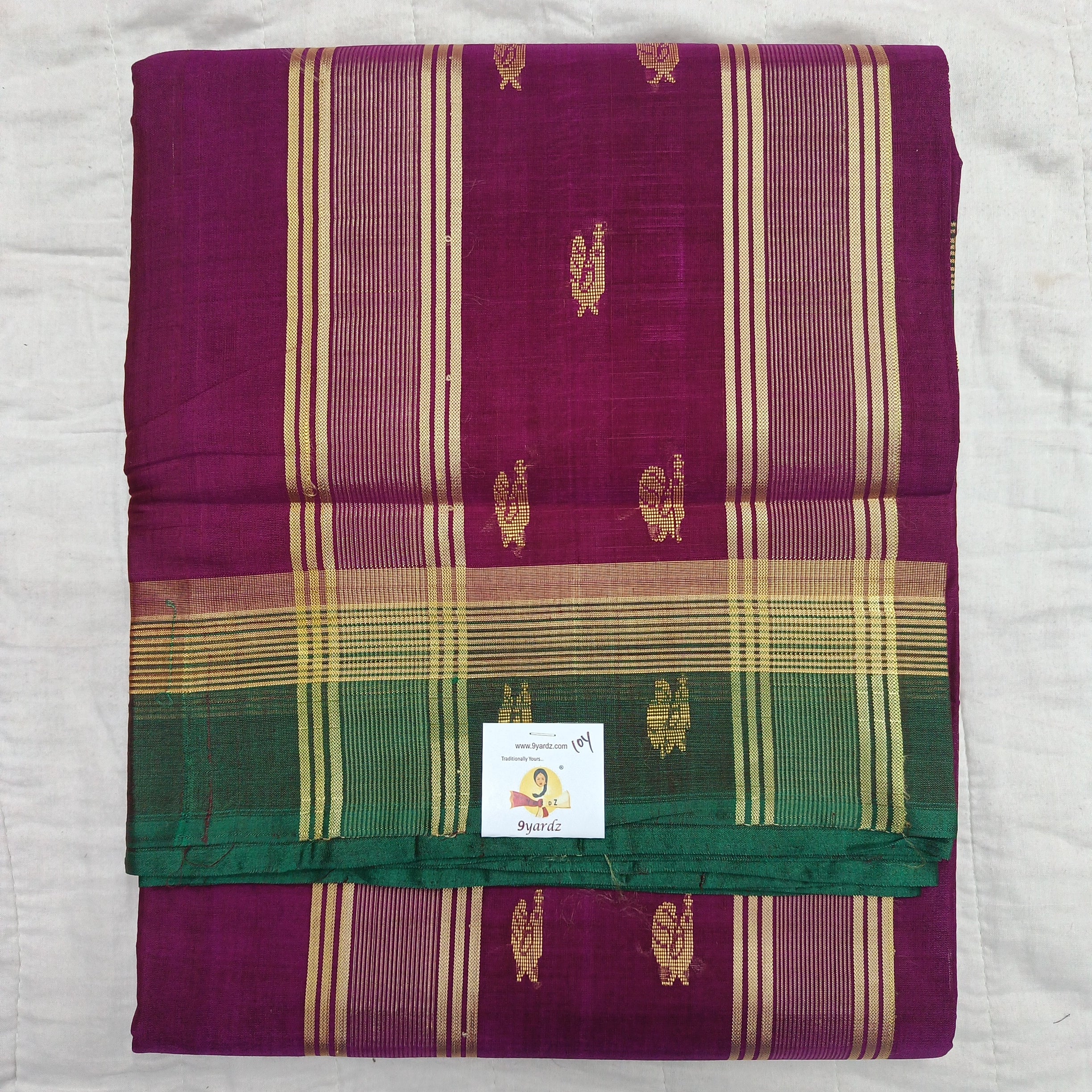 Devendra 10yards Body  Embossed