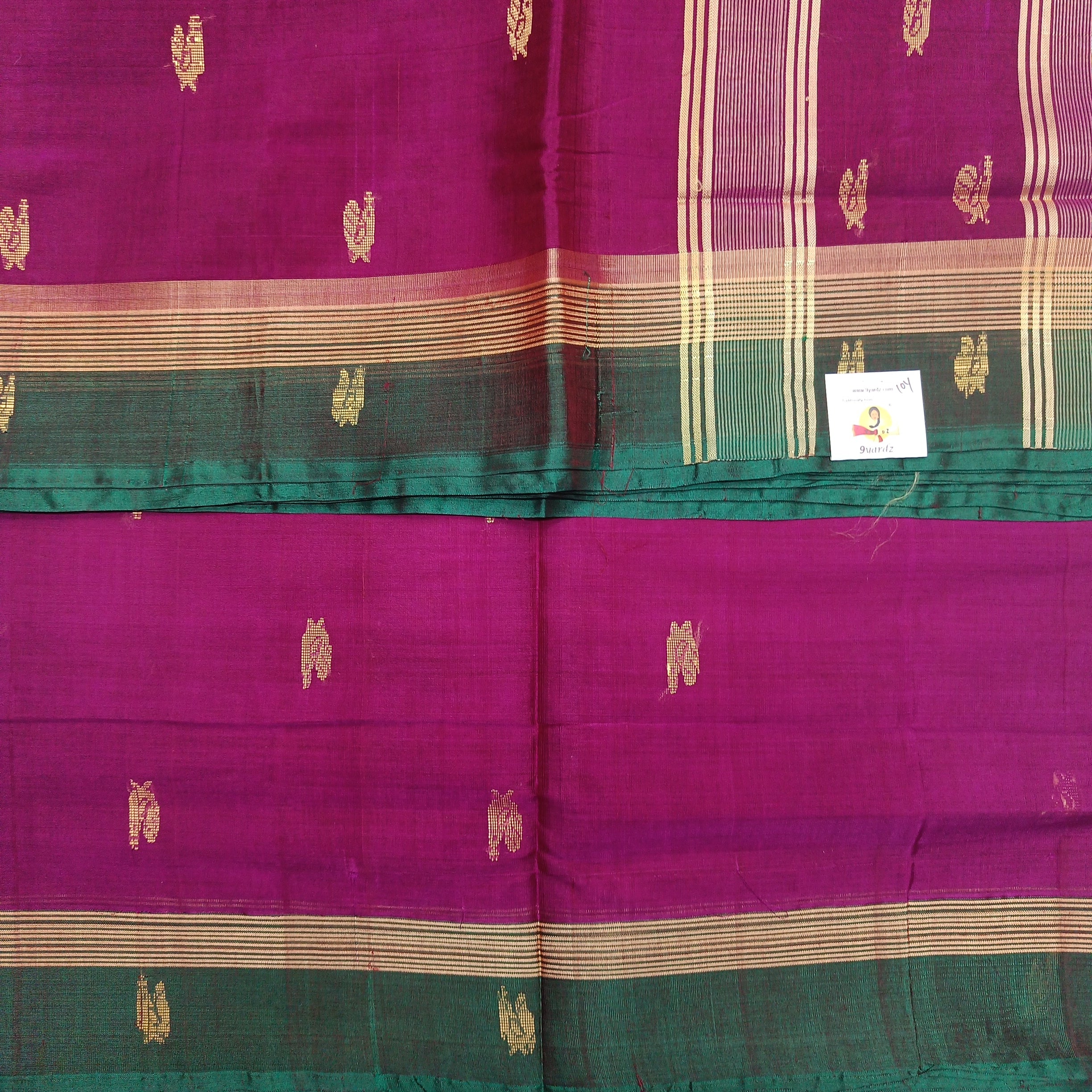 Devendra 10yards Body  Embossed