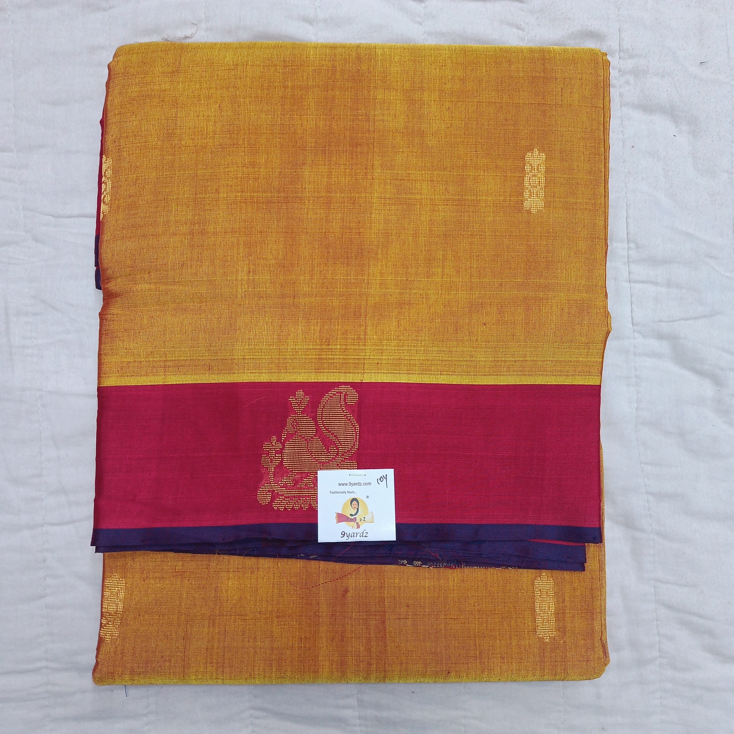 Devendra 10yards Body  Embossed