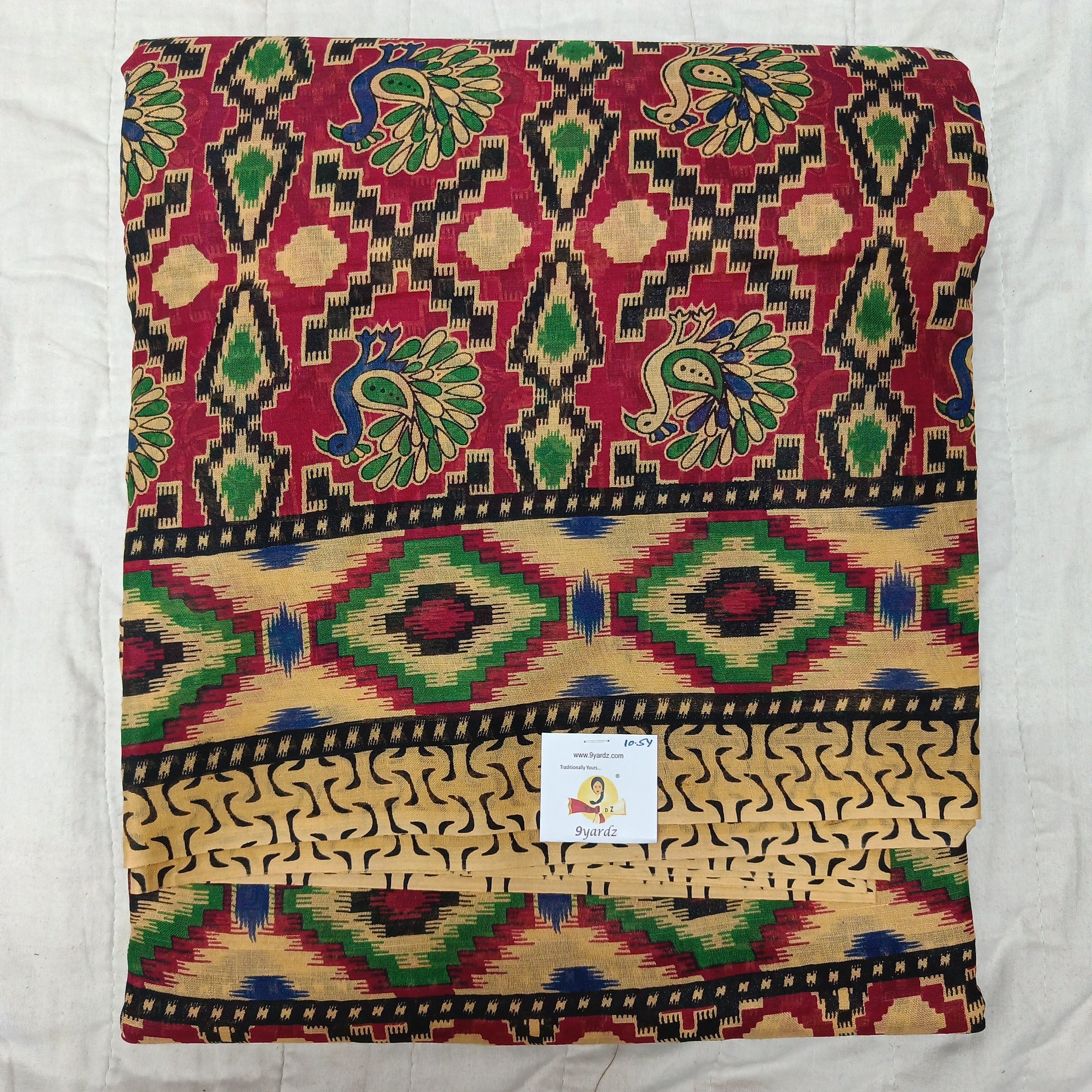 Erode cotton 10.5 yards madisar