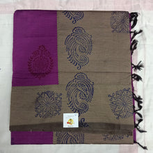 Load image into Gallery viewer, printed Poly cotton 6yardz Sarees