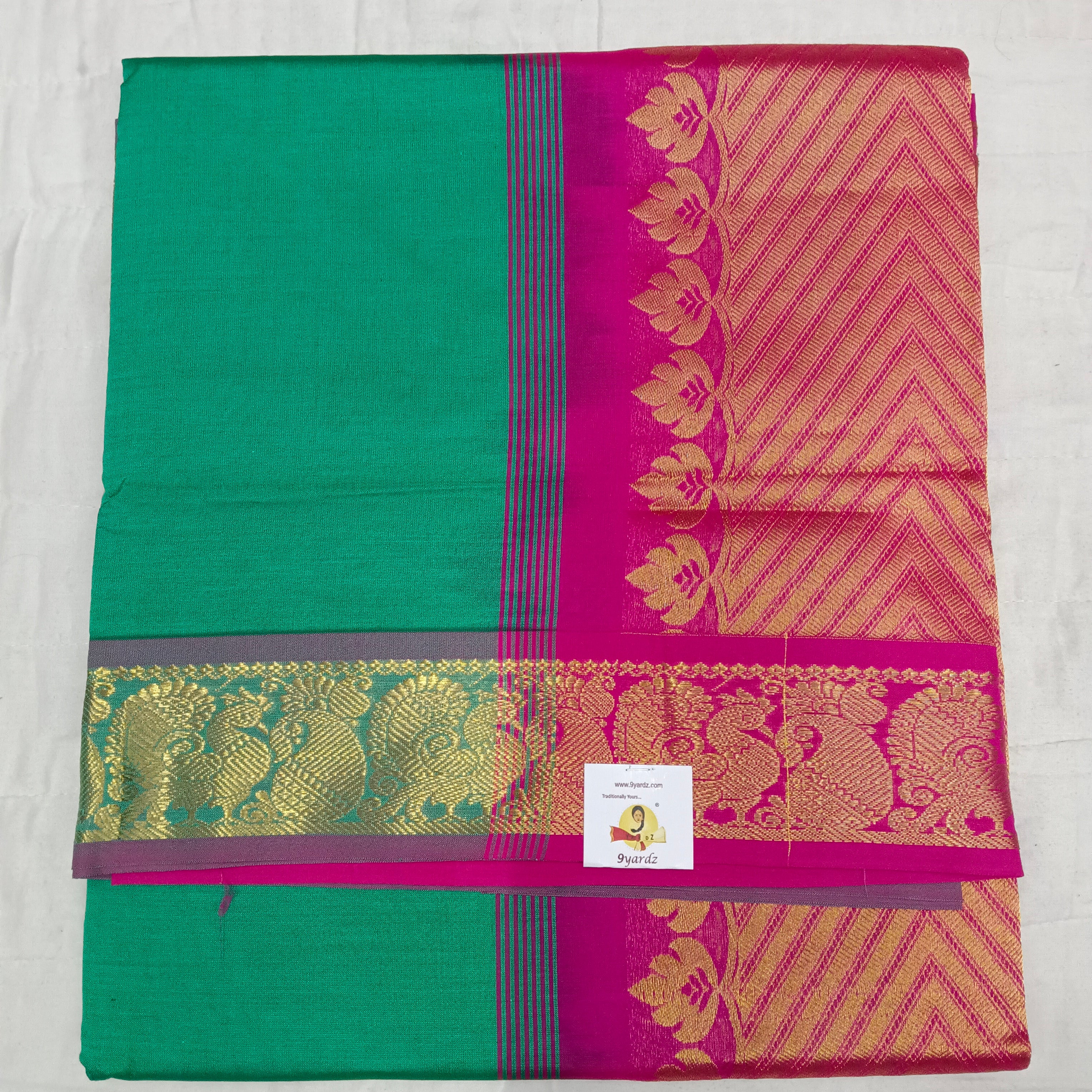 Semi silk plain 6Yards
