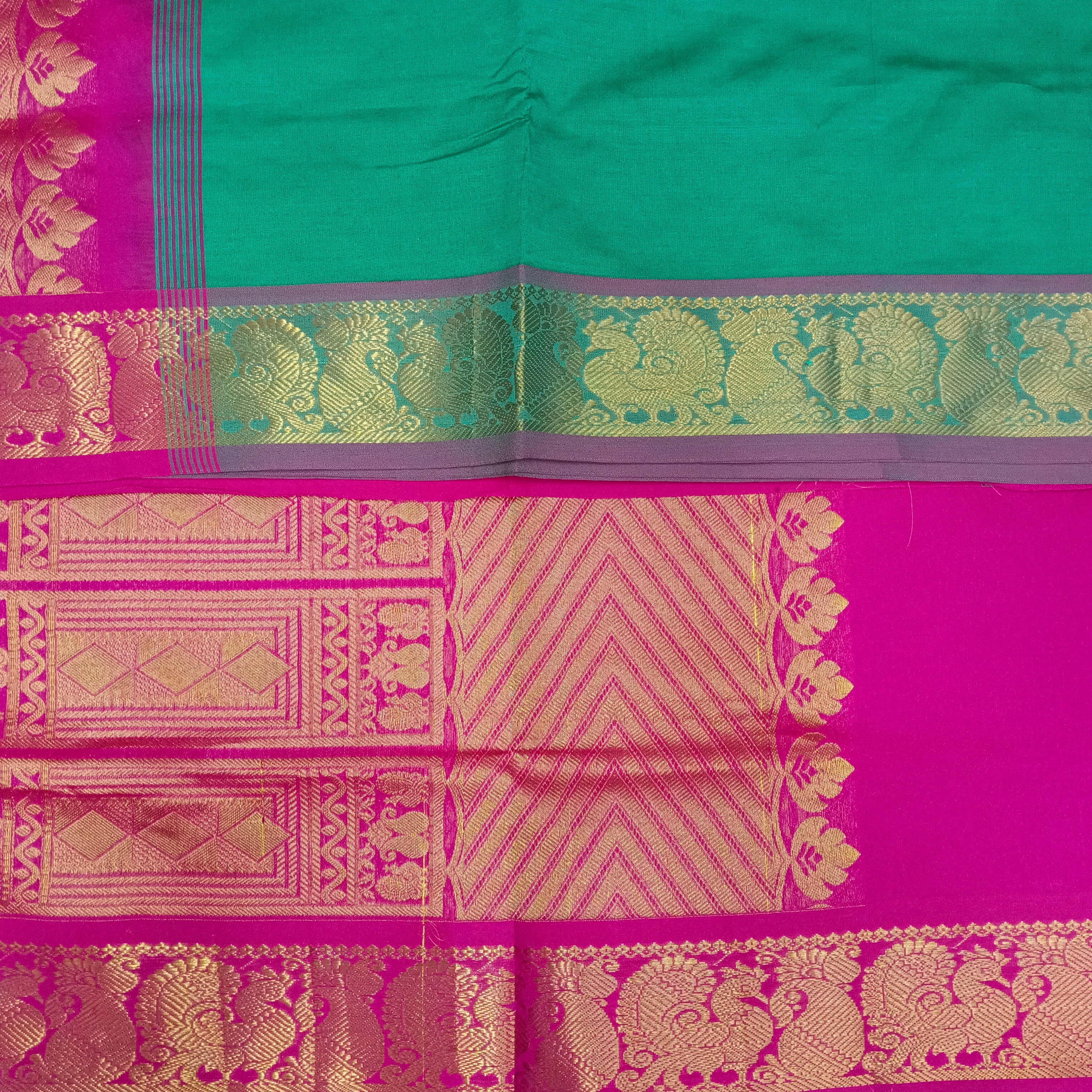 Semi silk plain 6Yards