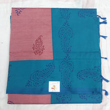 Load image into Gallery viewer, printed Poly cotton 6yardz Sarees