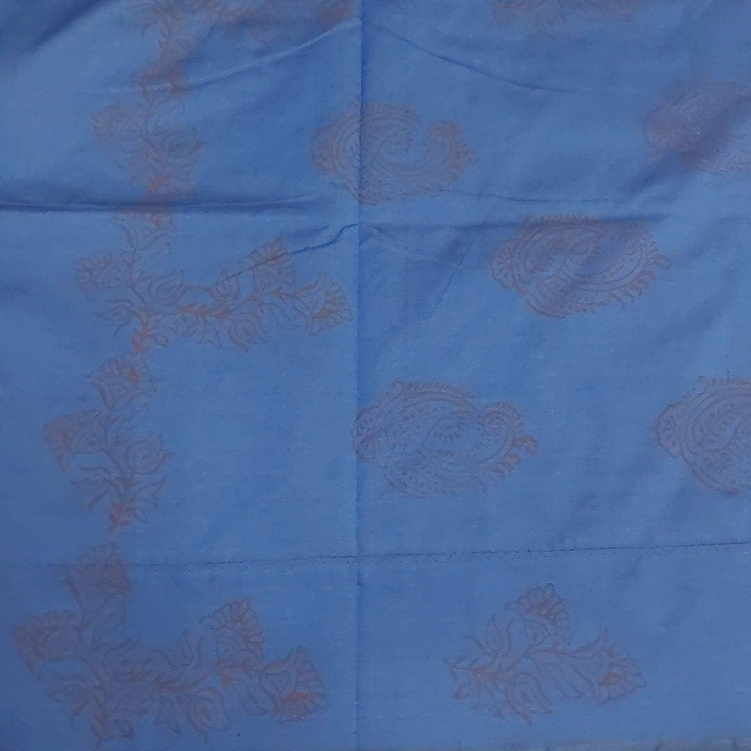 printed Poly cotton 6yardz Sarees
