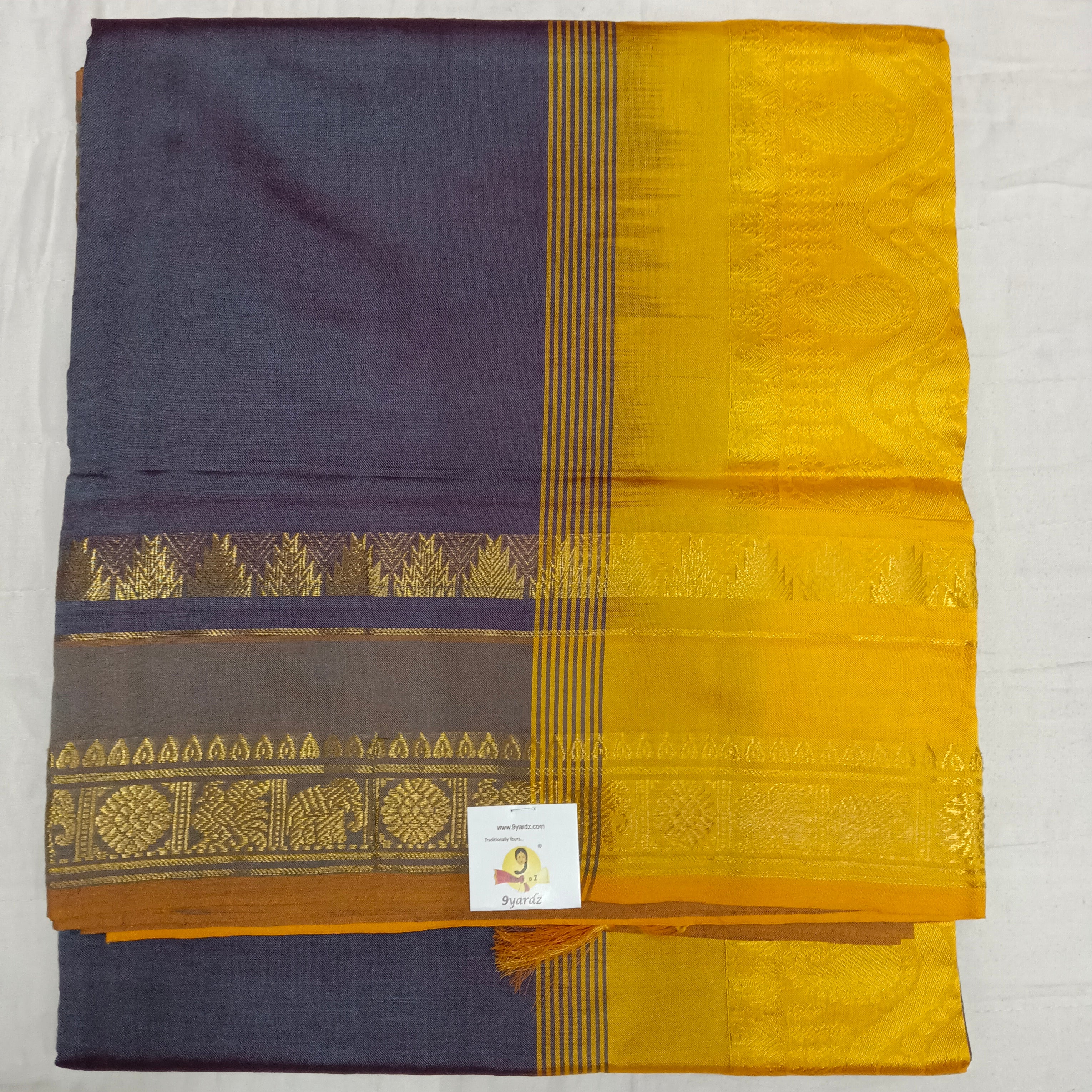 Semi silk plain 6Yards