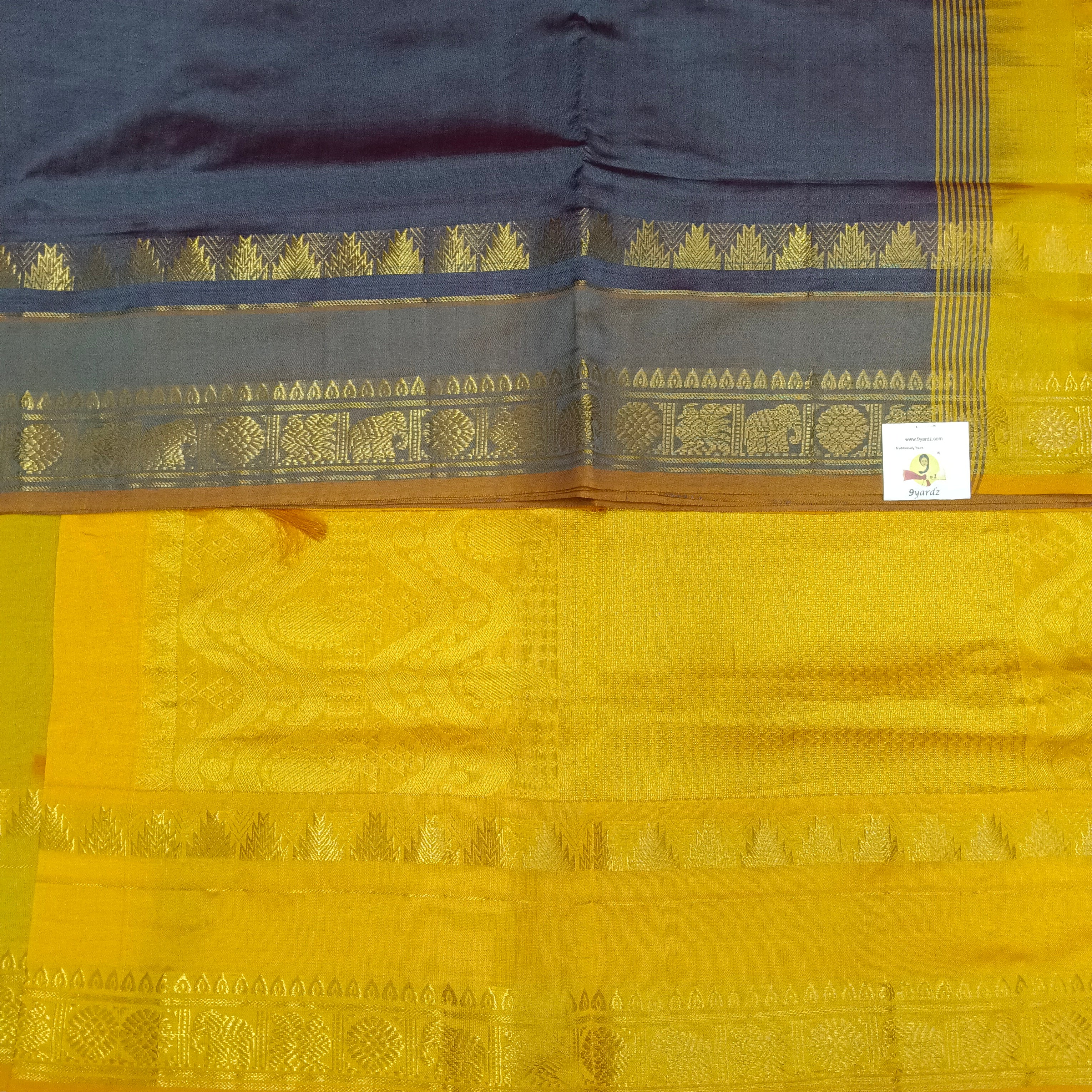 Semi silk plain 6Yards