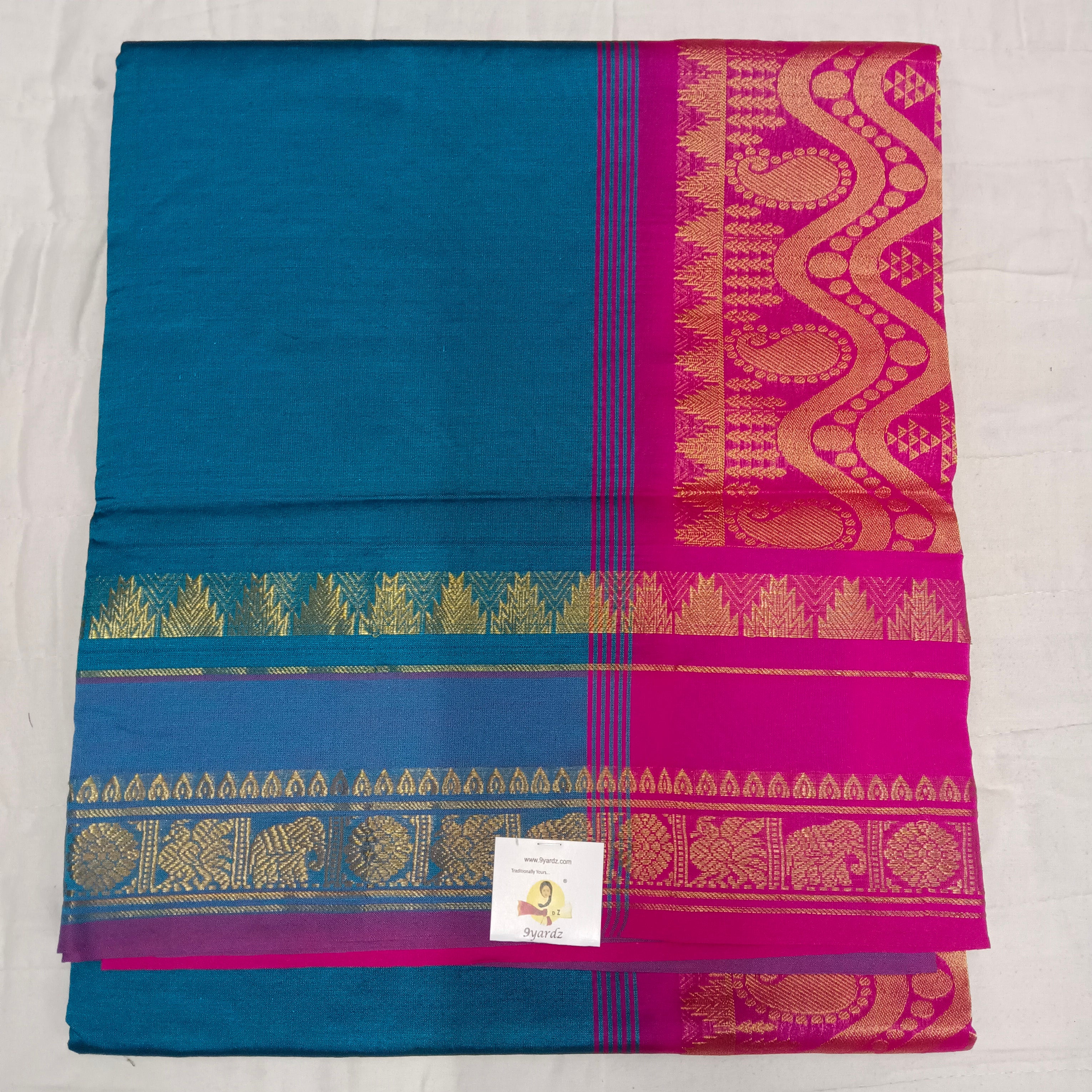 Semi silk plain 6Yards