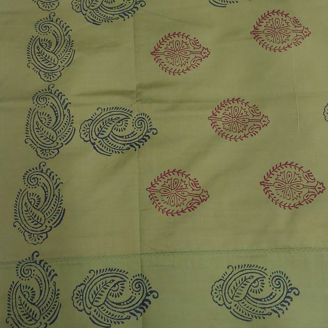 printed Poly cotton 6yardz Sarees