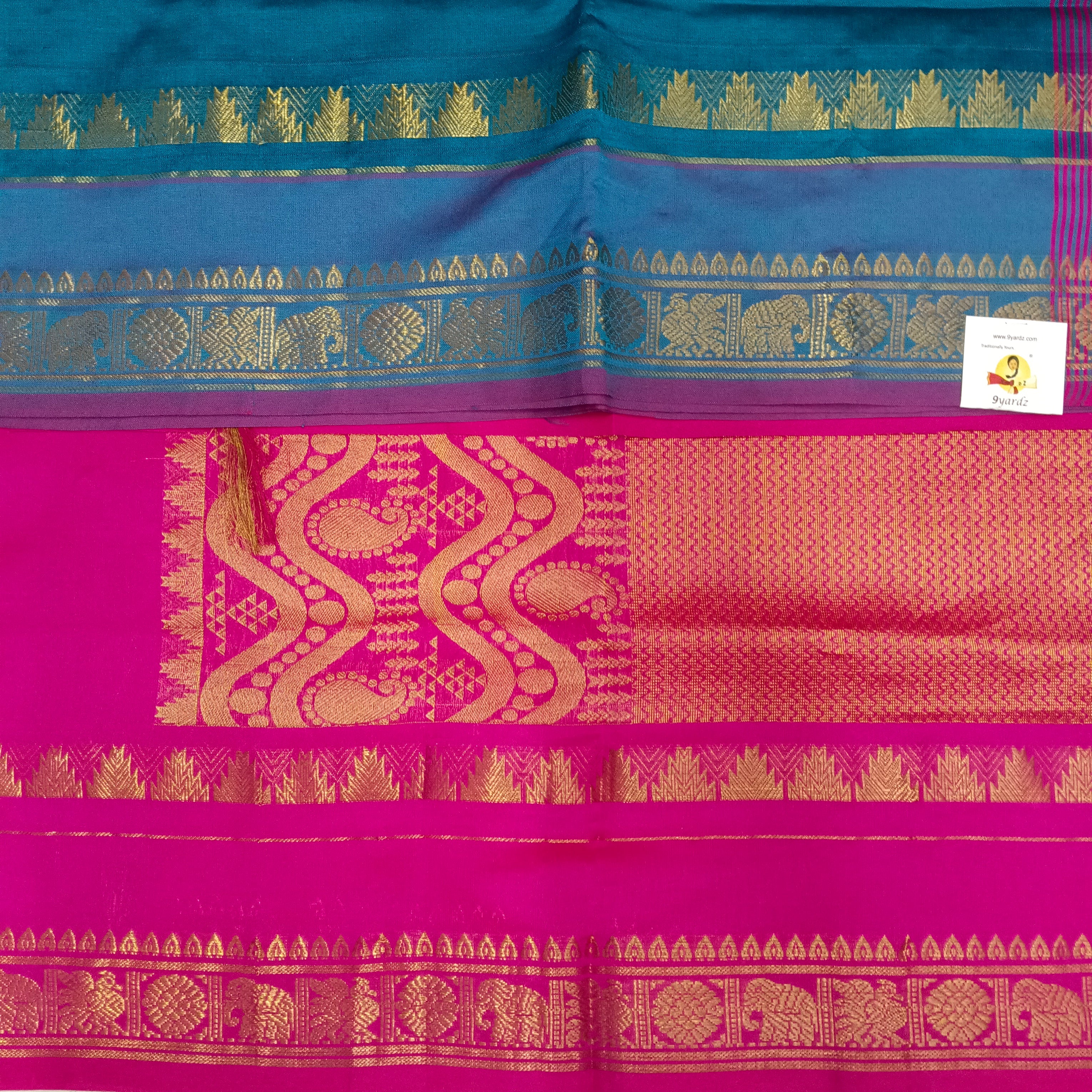 Semi silk plain 6Yards