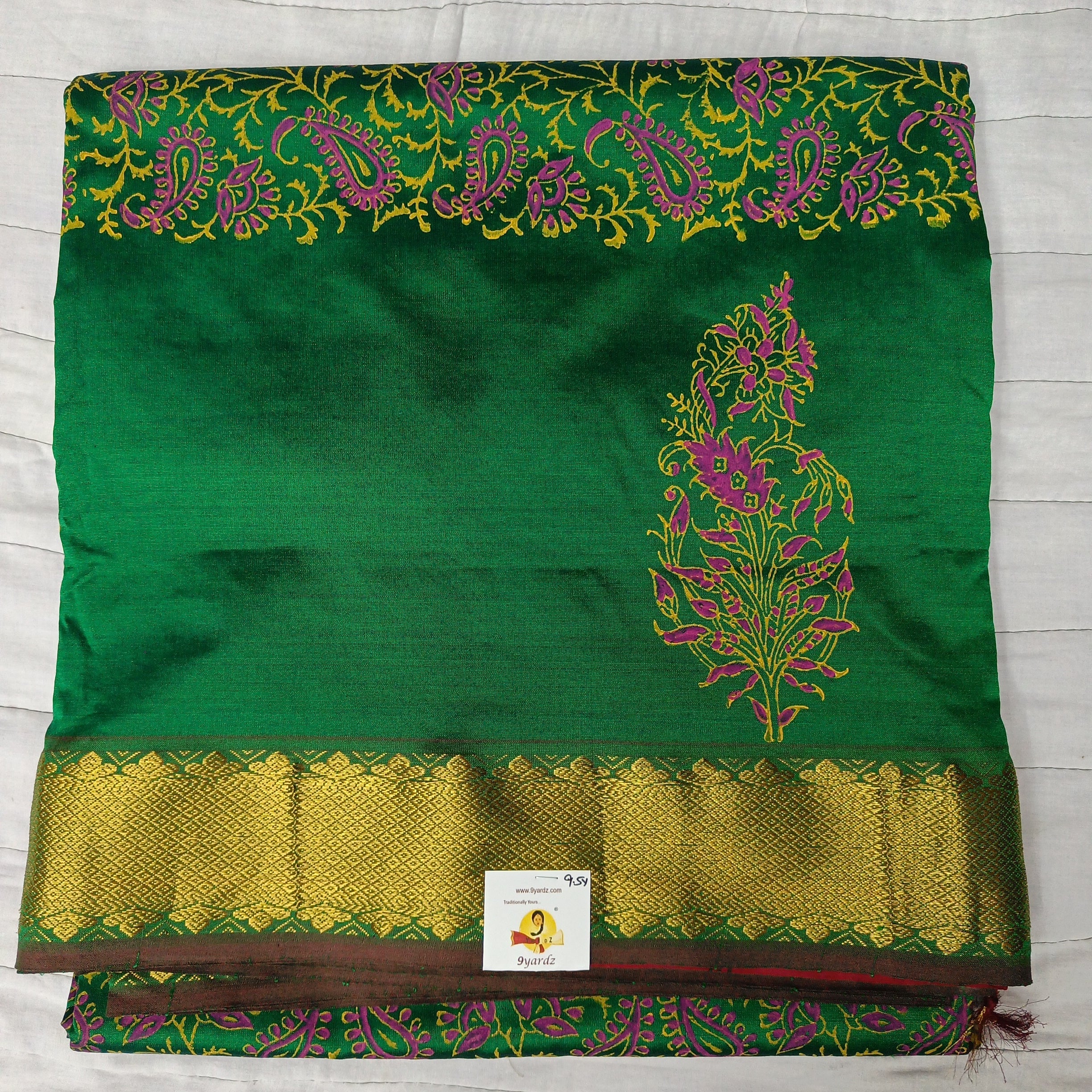 Semi Silk cotton printed Madisar