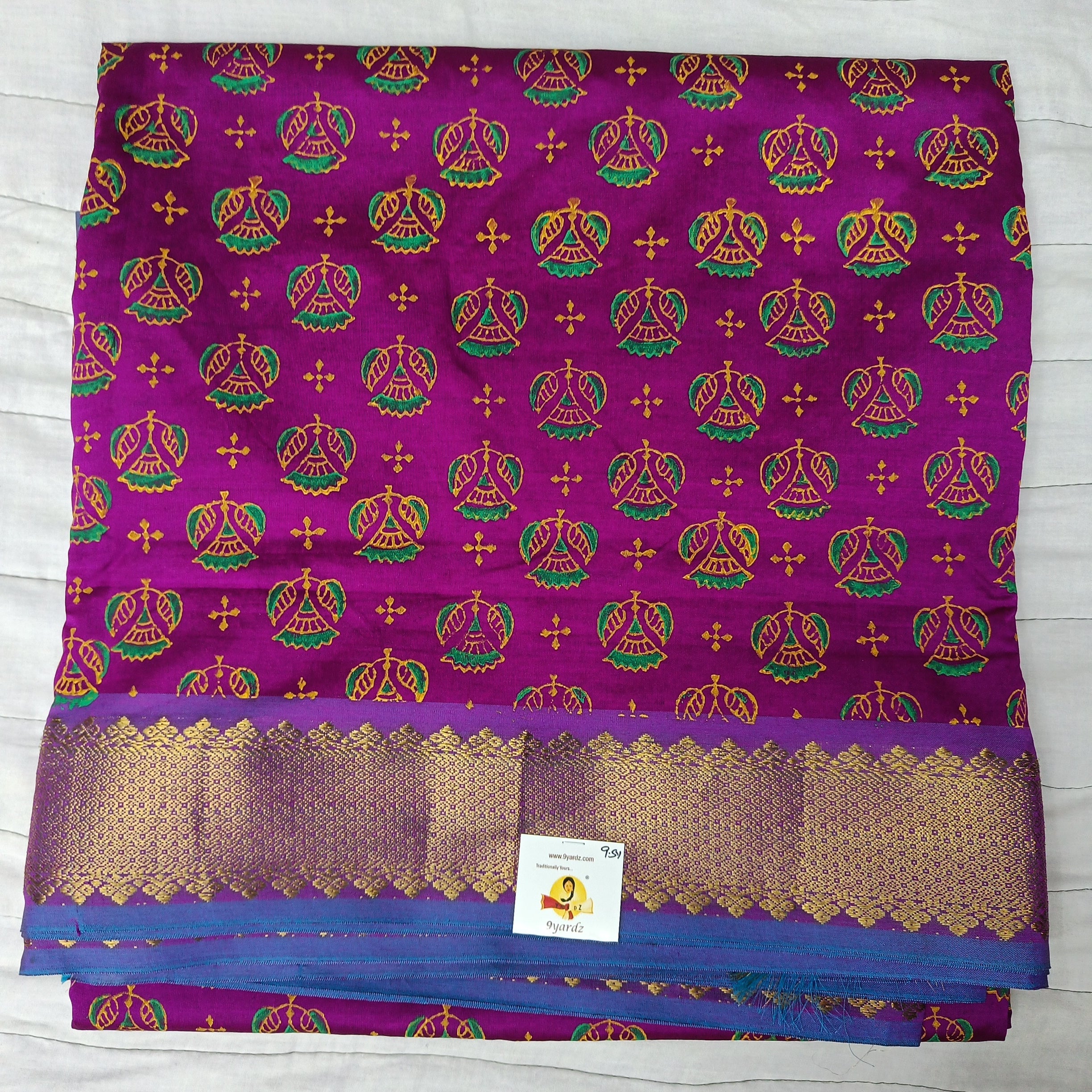 Semi Silk cotton printed Madisar