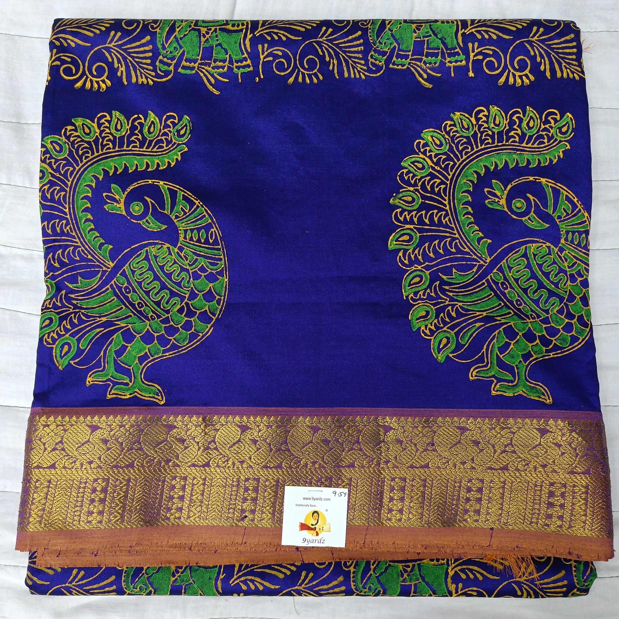 Semi Silk cotton printed Madisar