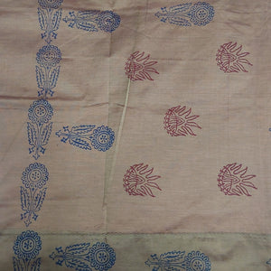 printed Poly cotton 6yardz Sarees