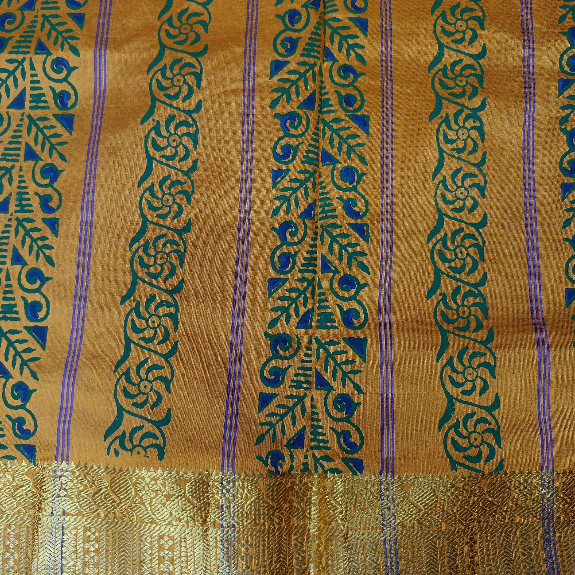 Semi Silk cotton printed Madisar
