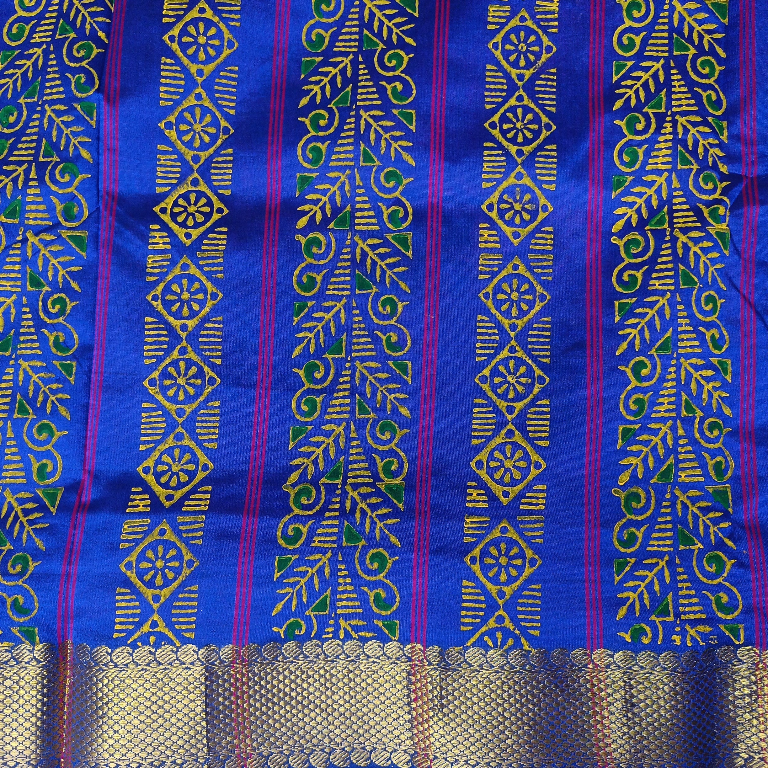Semi Silk cotton printed Madisar