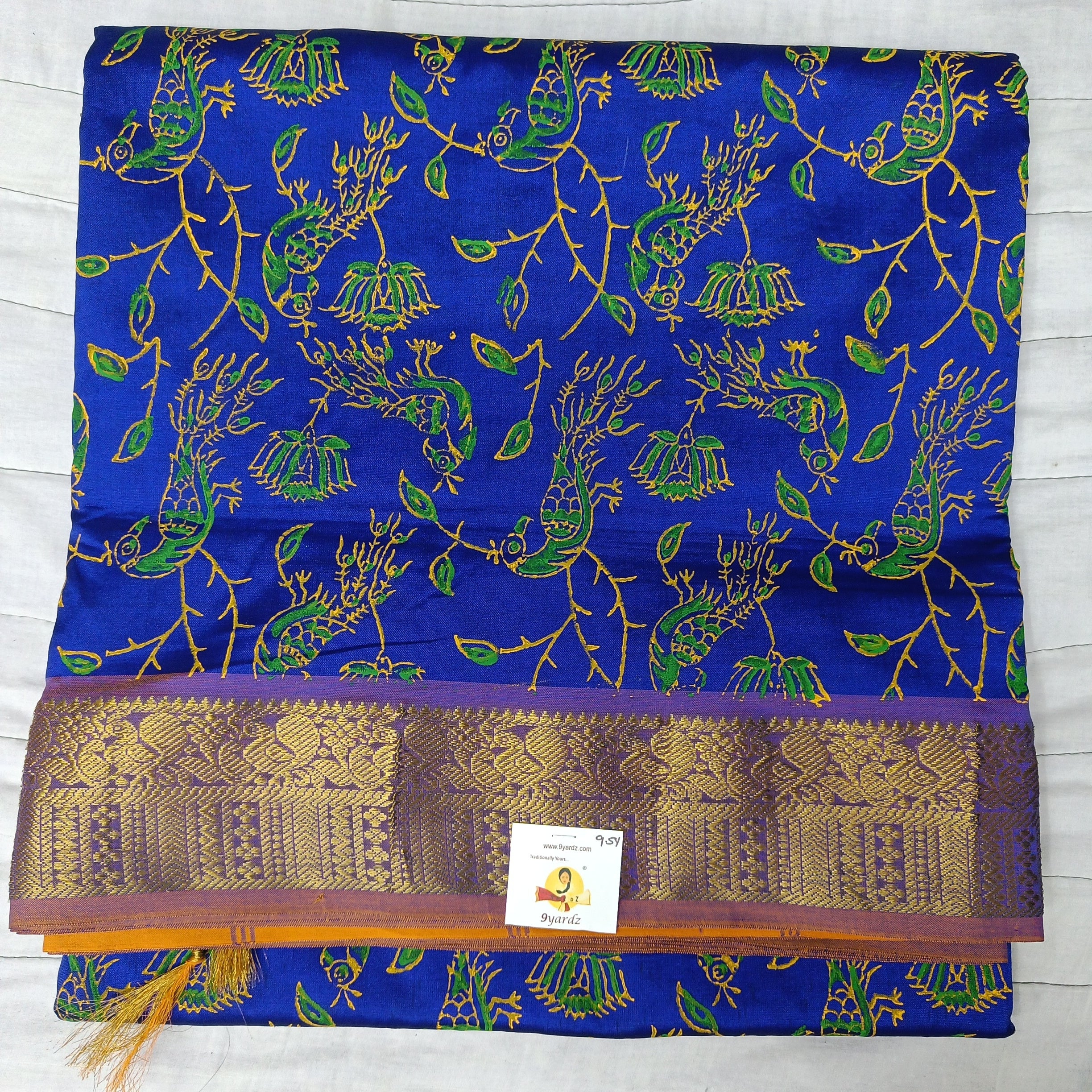 Semi Silk cotton printed Madisar