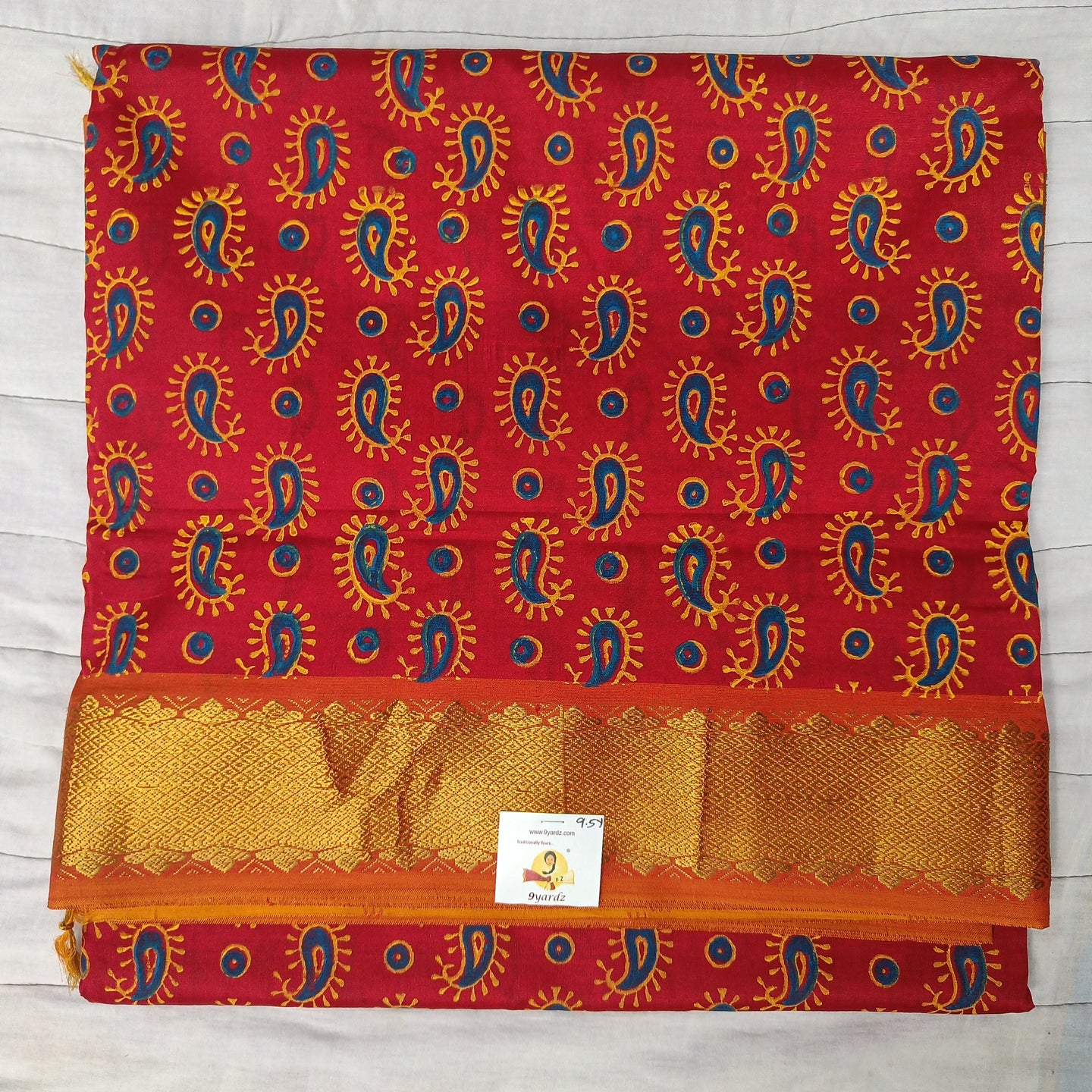 Semi Silk cotton printed Madisar