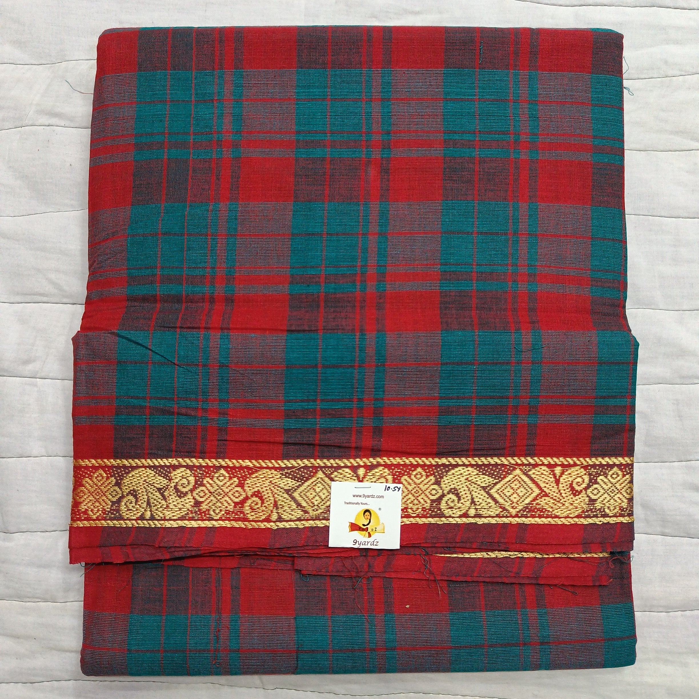 Chettinadu / Karaikudi cotton 10.5 yards madisar