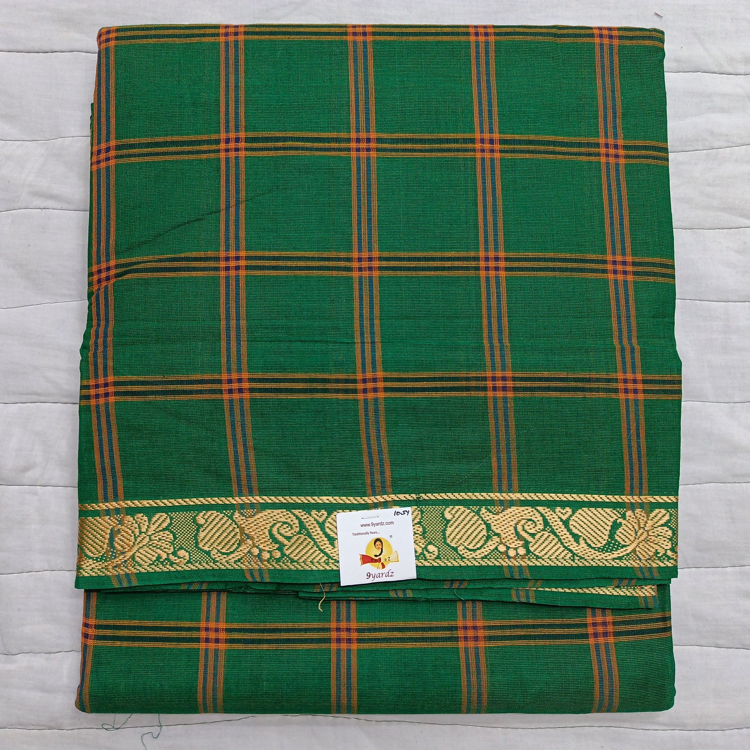 Chettinadu / Karaikudi cotton 10.5 yards madisar