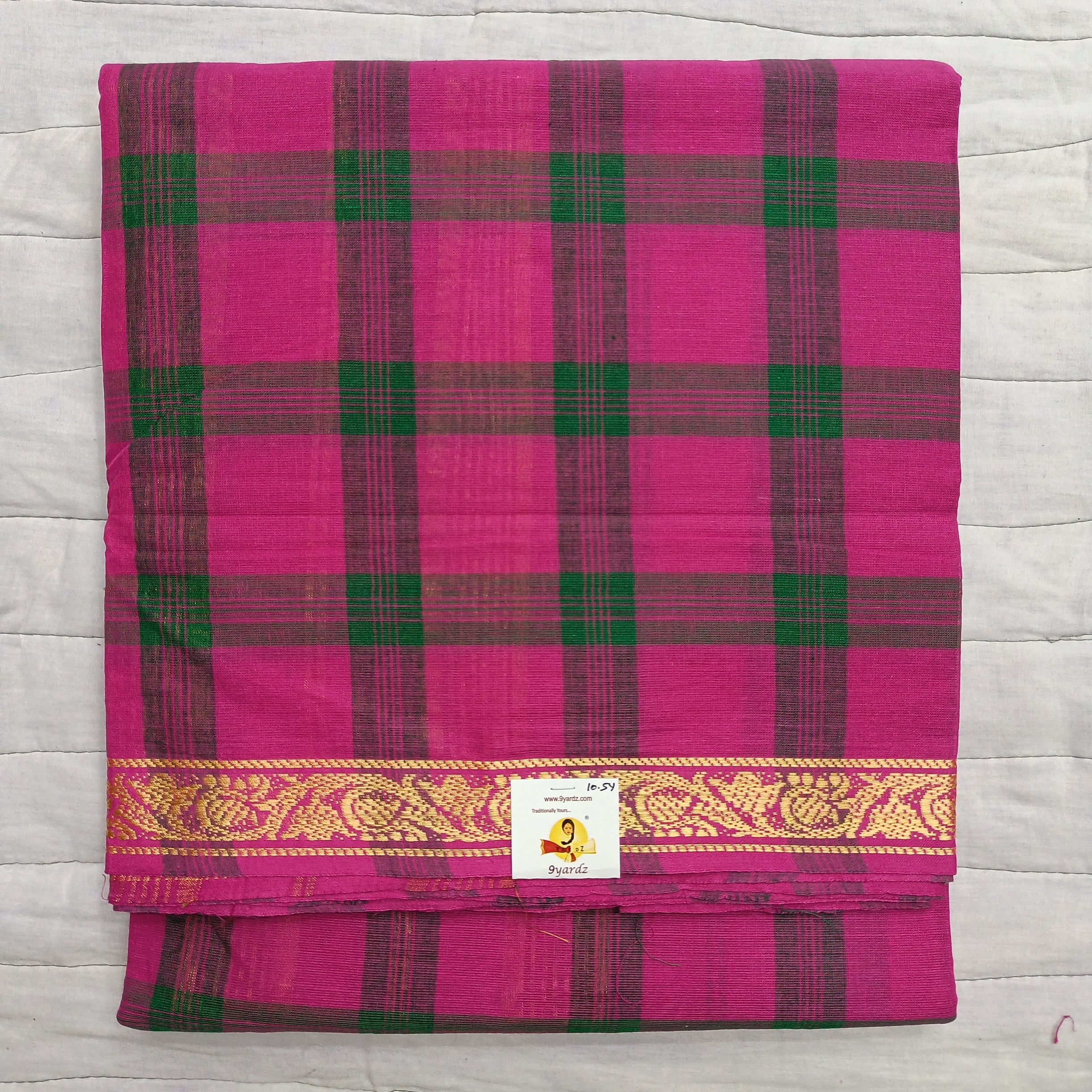 Chettinadu / Karaikudi cotton 10.5 yards madisar
