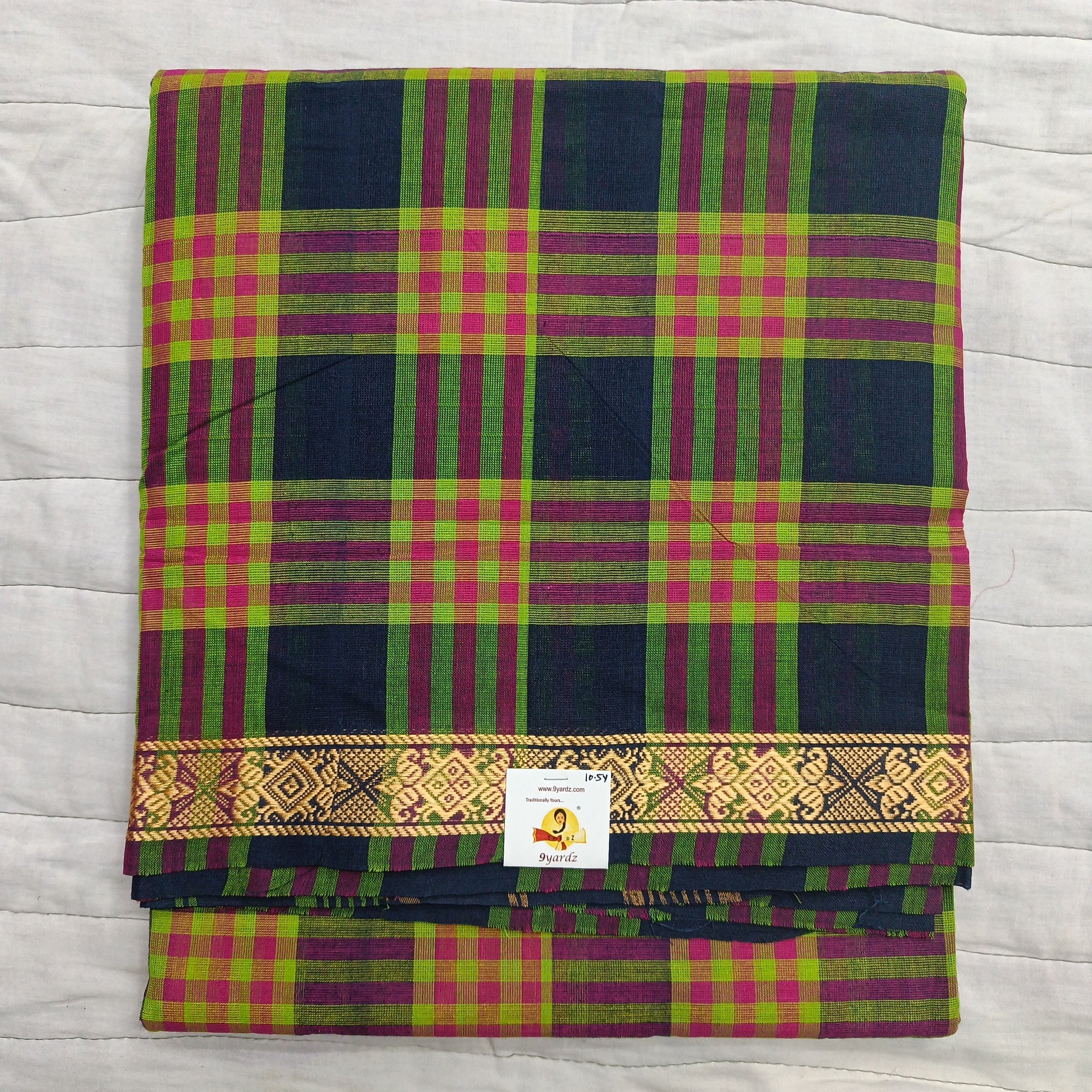 Chettinadu / Karaikudi cotton 10.5 yards madisar
