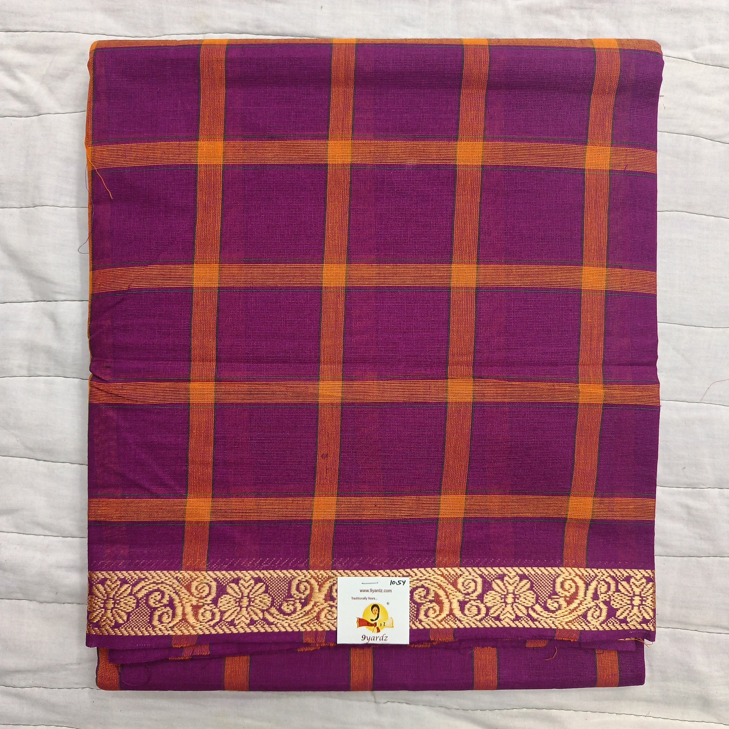 Chettinadu / Karaikudi cotton 10.5 yards madisar