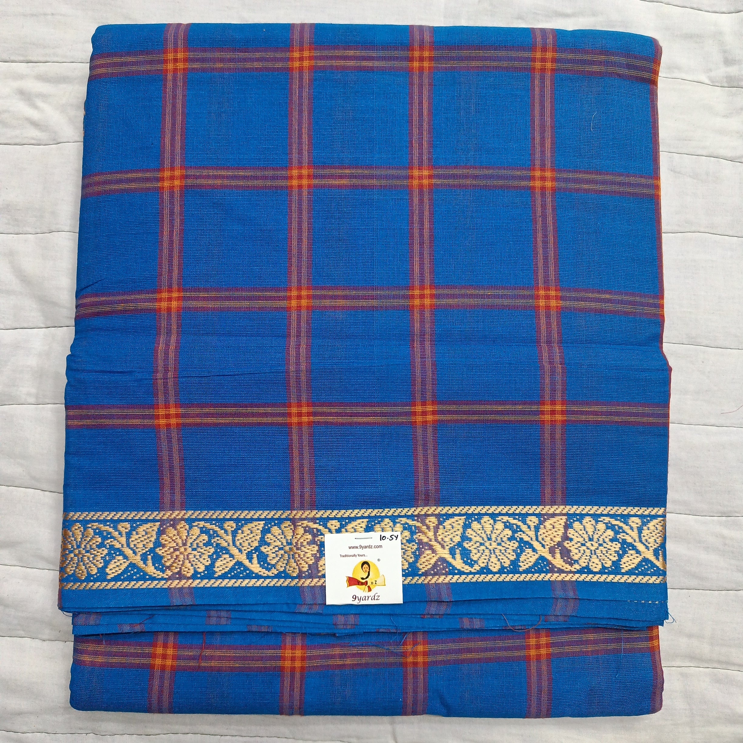 Chettinadu / Karaikudi cotton 10.5 yards madisar