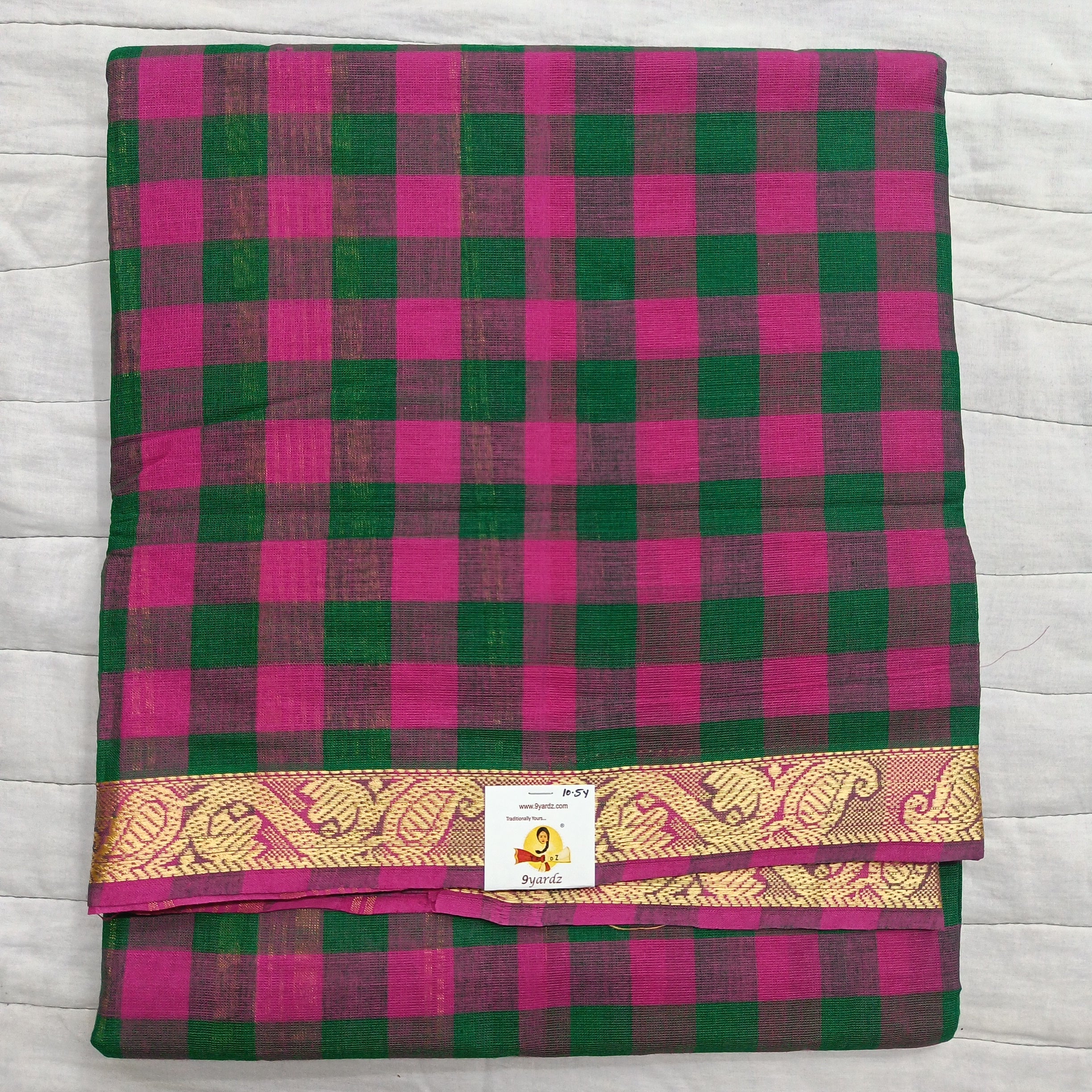 Chettinadu / Karaikudi cotton 10.5 yards madisar
