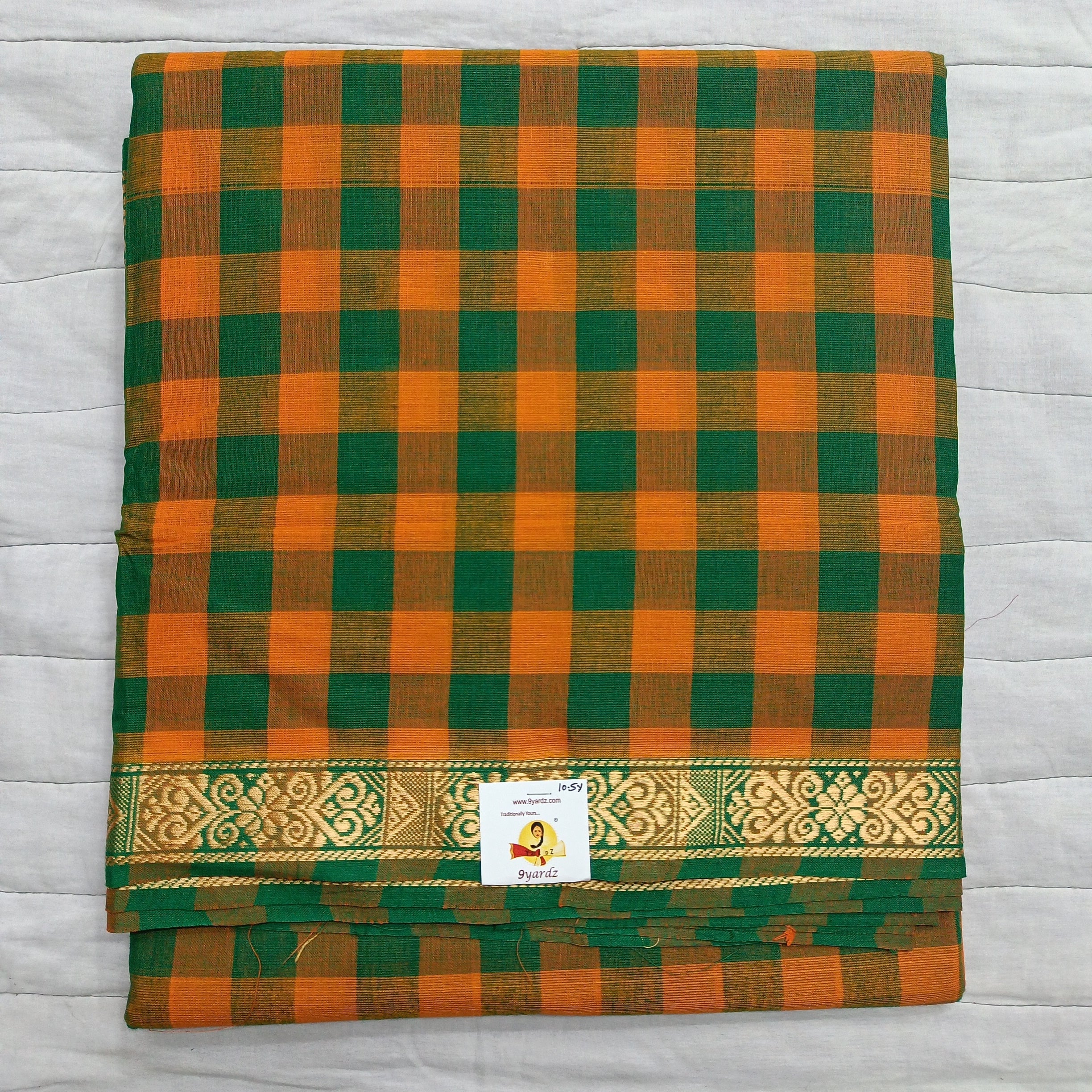 Chettinadu / Karaikudi cotton 10.5 yards madisar