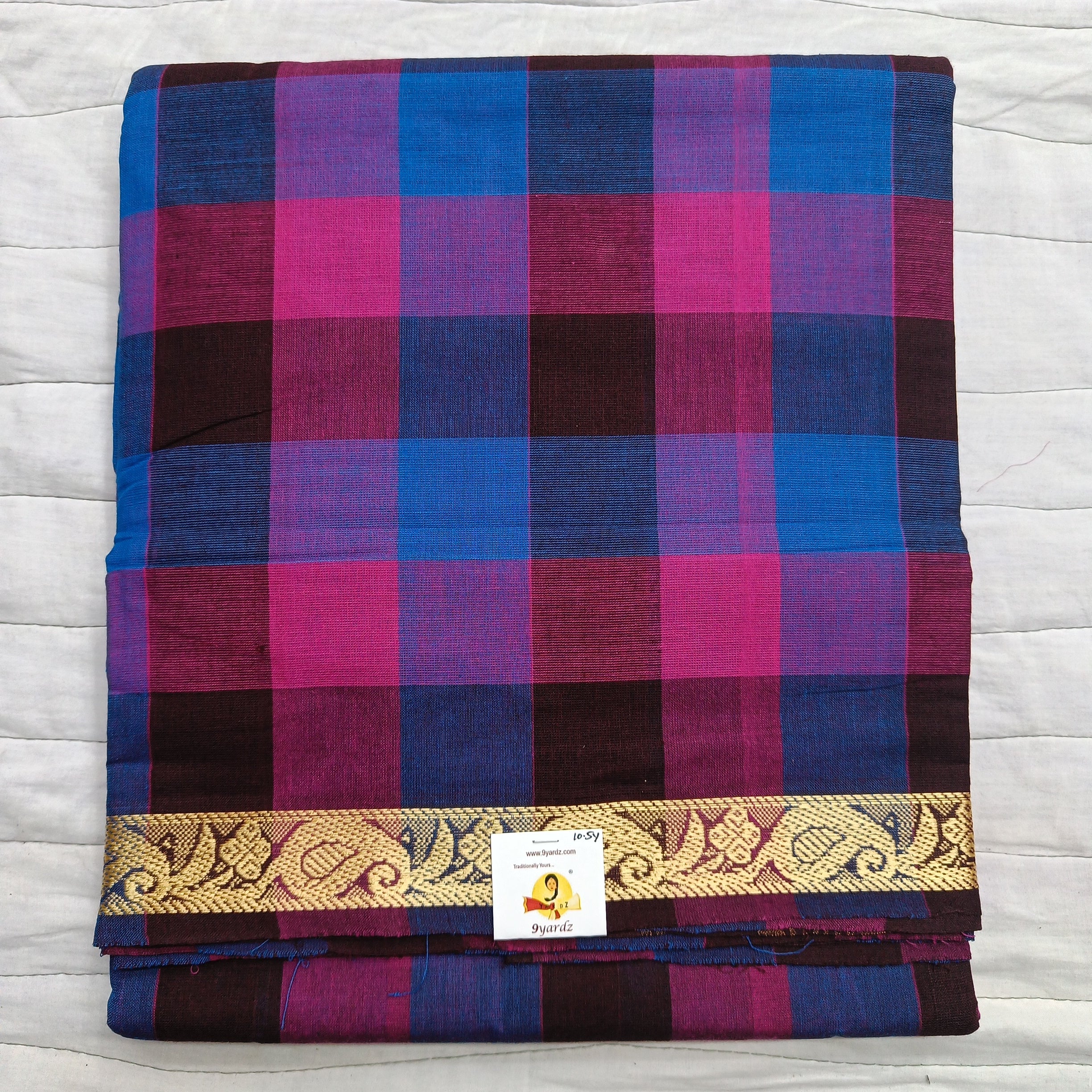 Chettinadu / Karaikudi cotton 10.5 yards madisar