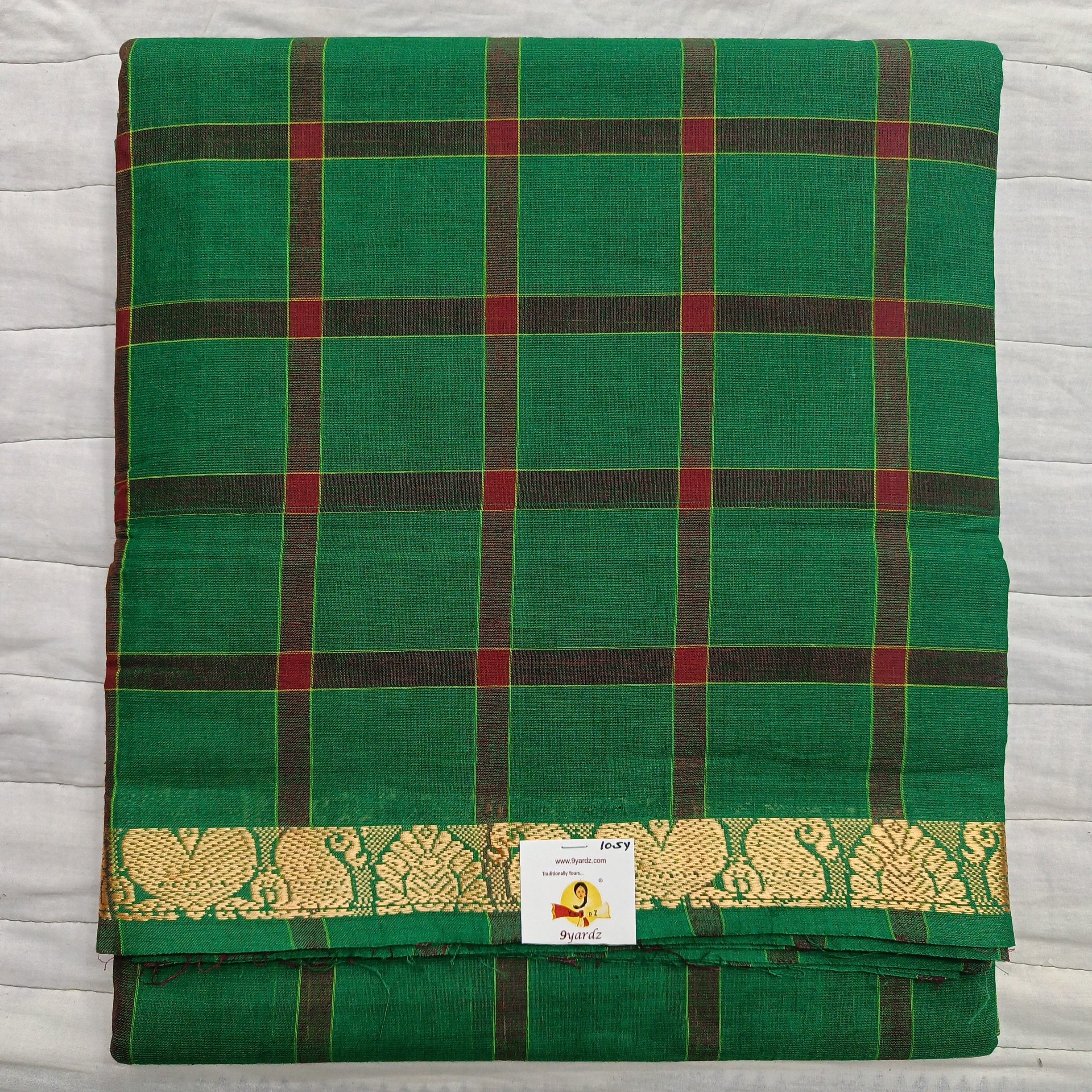 Chettinadu / Karaikudi cotton 10.5 yards madisar