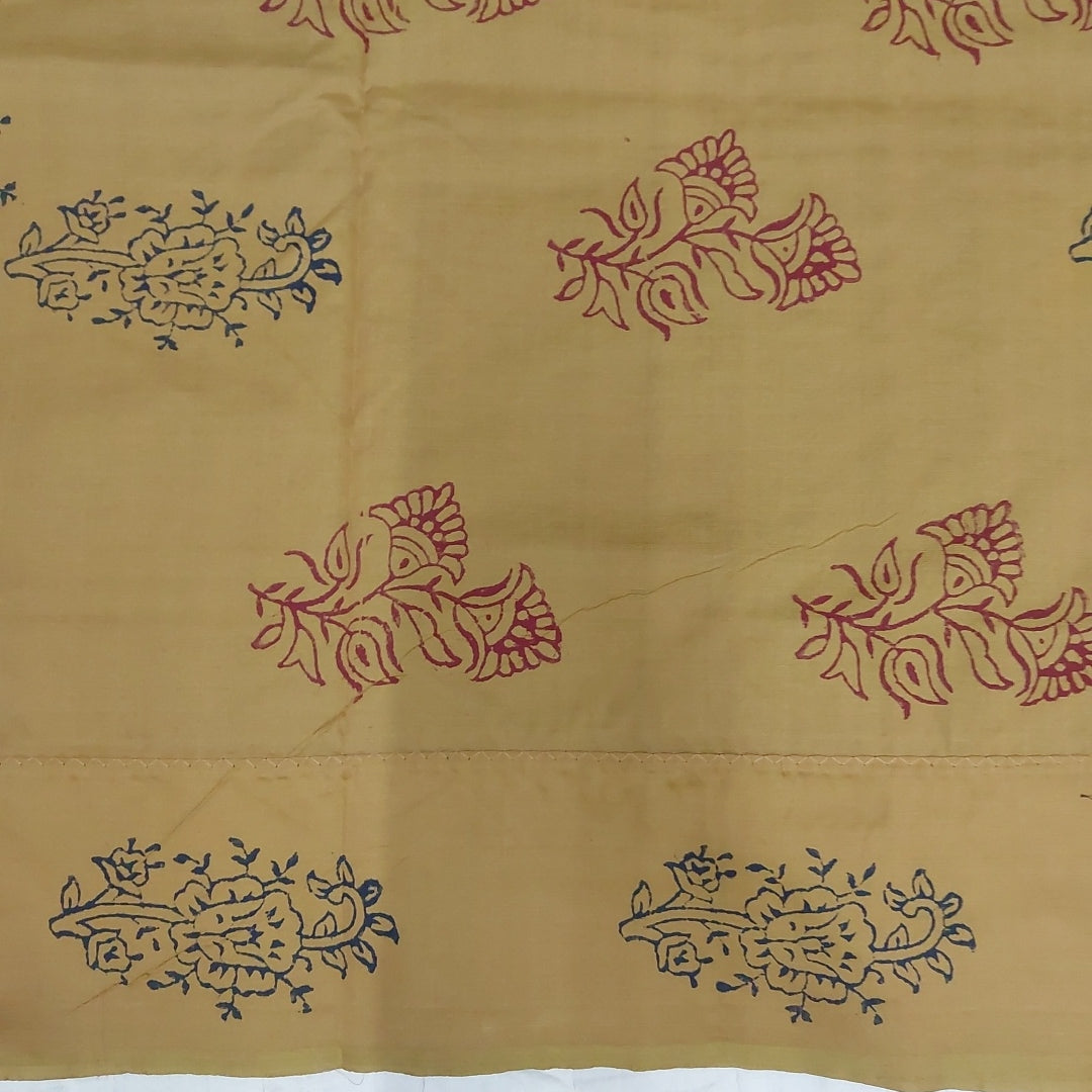 printed Poly cotton 6yardz Sarees