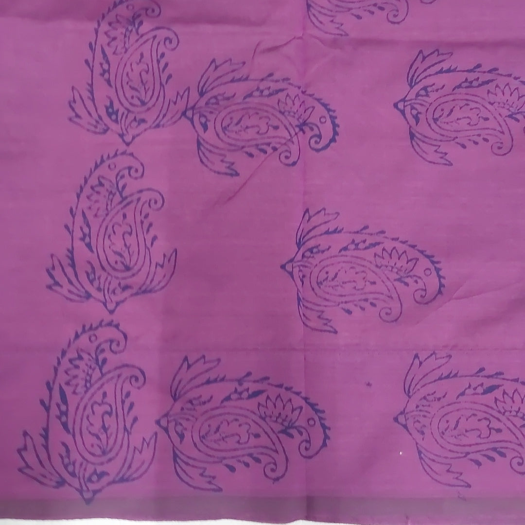 printed Poly cotton 6yardz Sarees