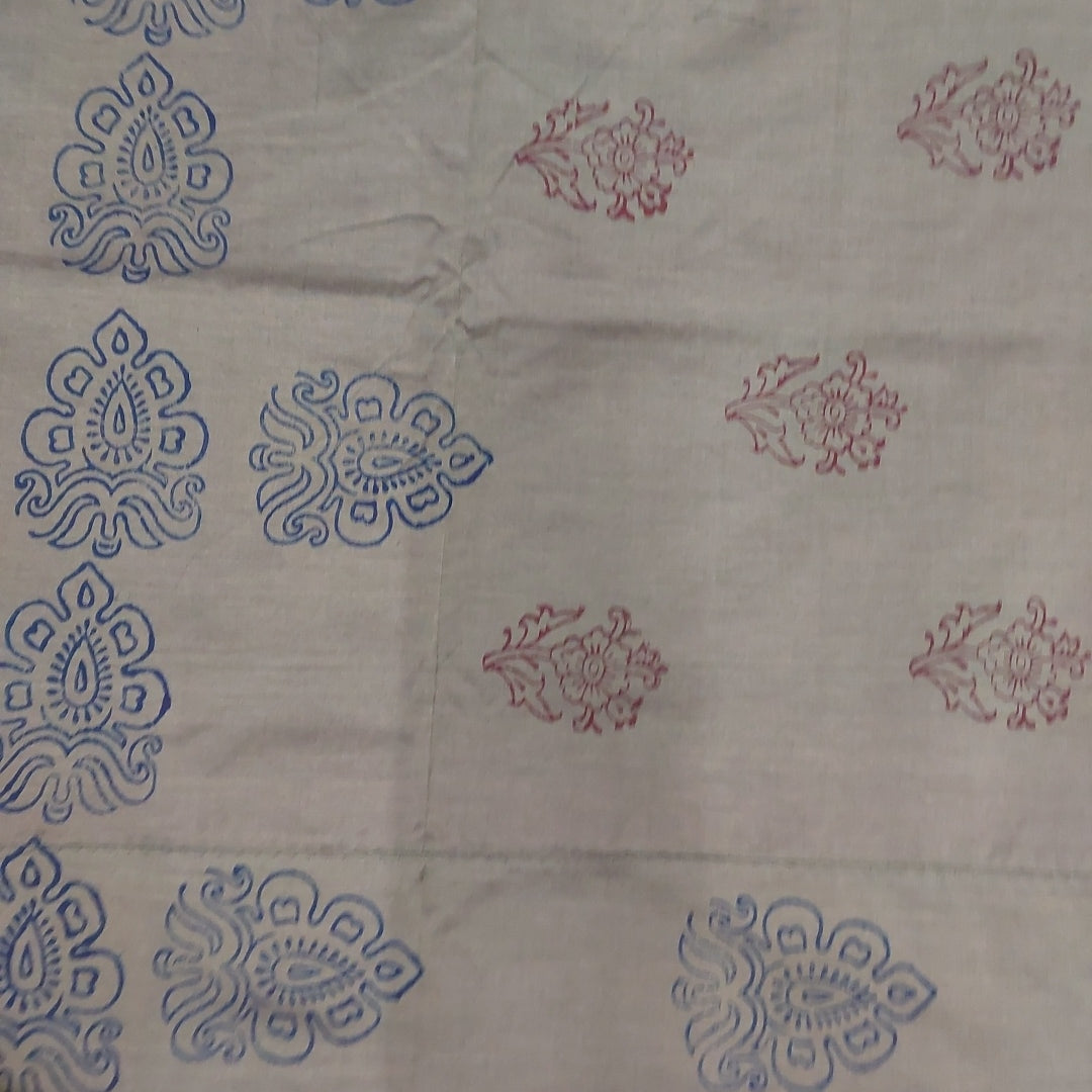 printed Poly cotton 6yardz Sarees