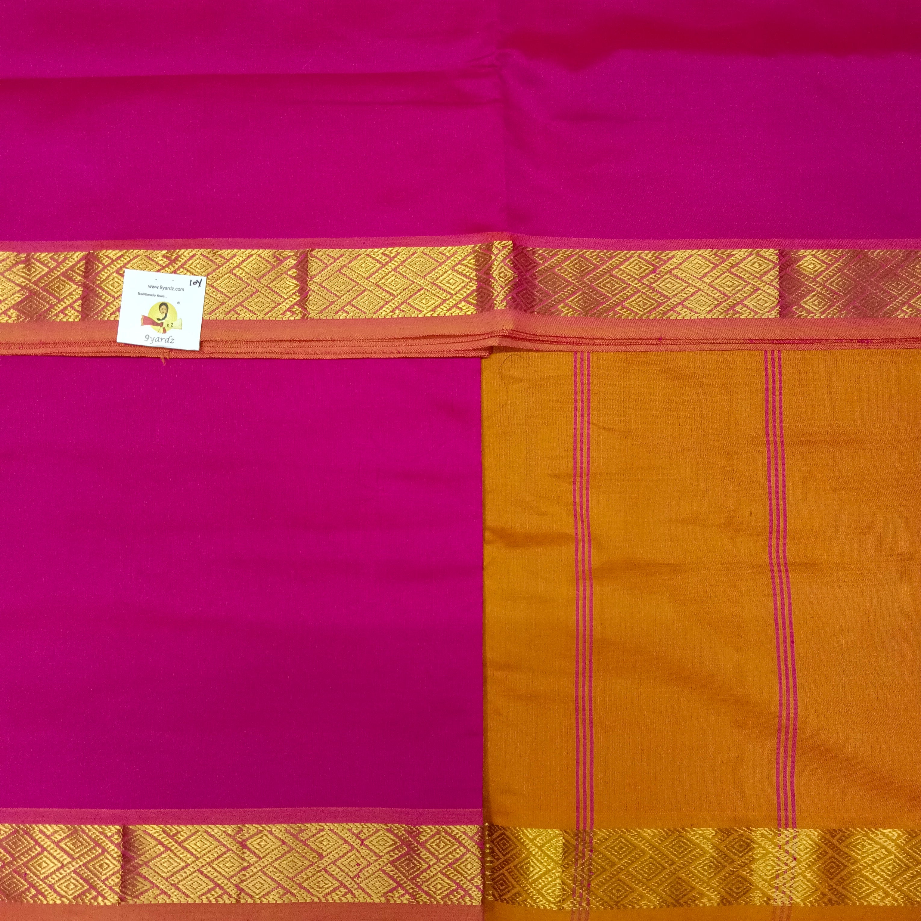 Semi Silk cotton Madisar 10yardz