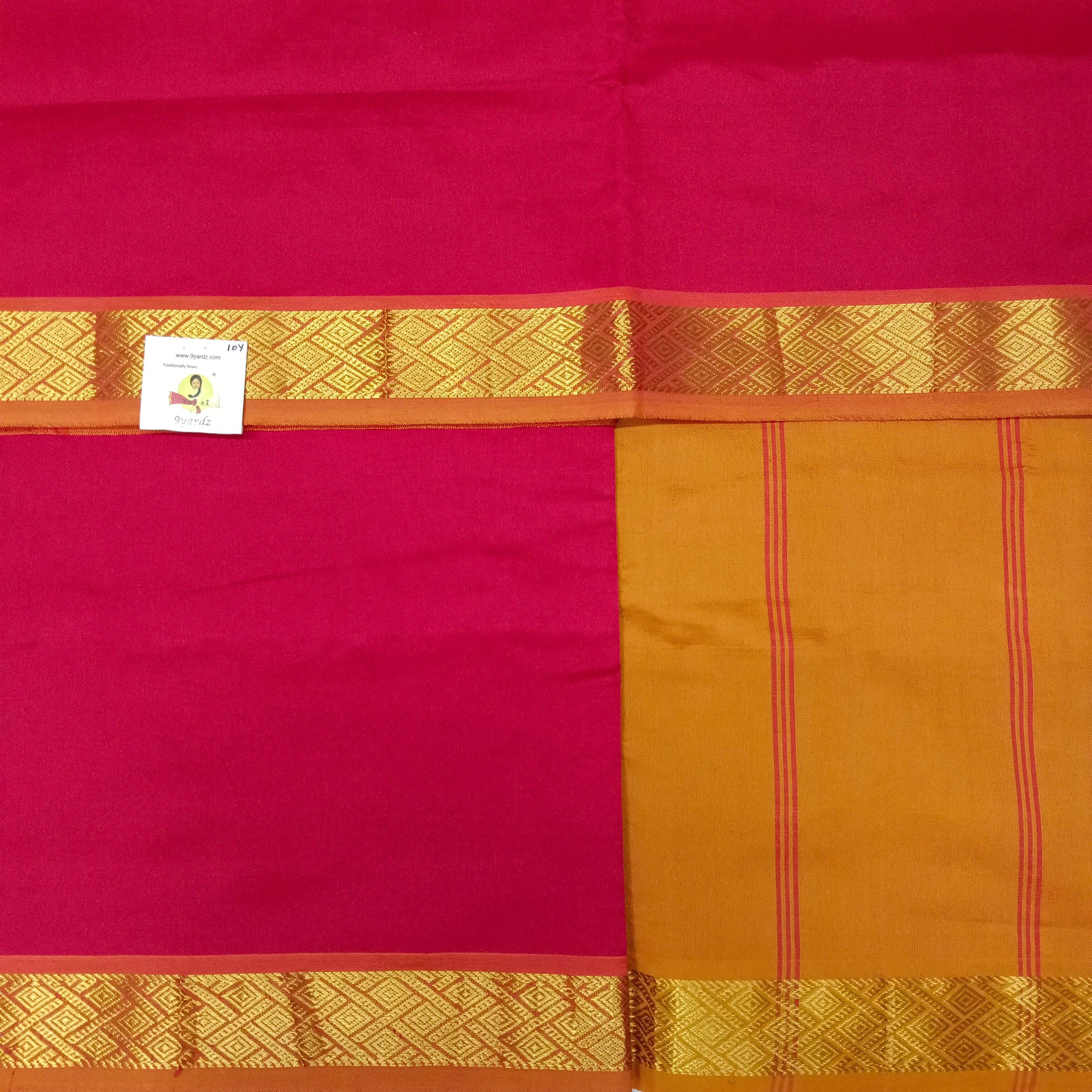 Semi Silk cotton Madisar 10yardz