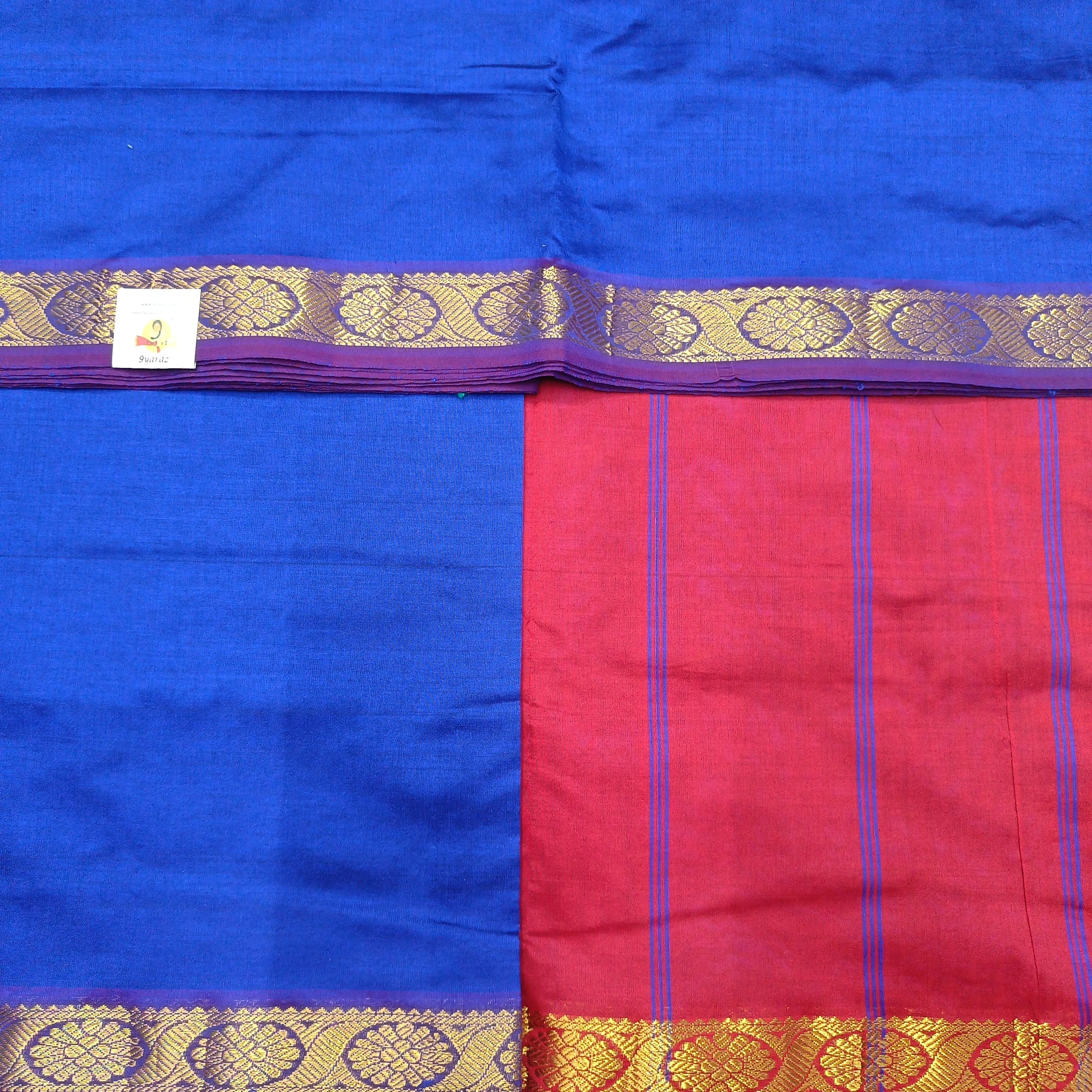 Semi Silk cotton Madisar 10yardz