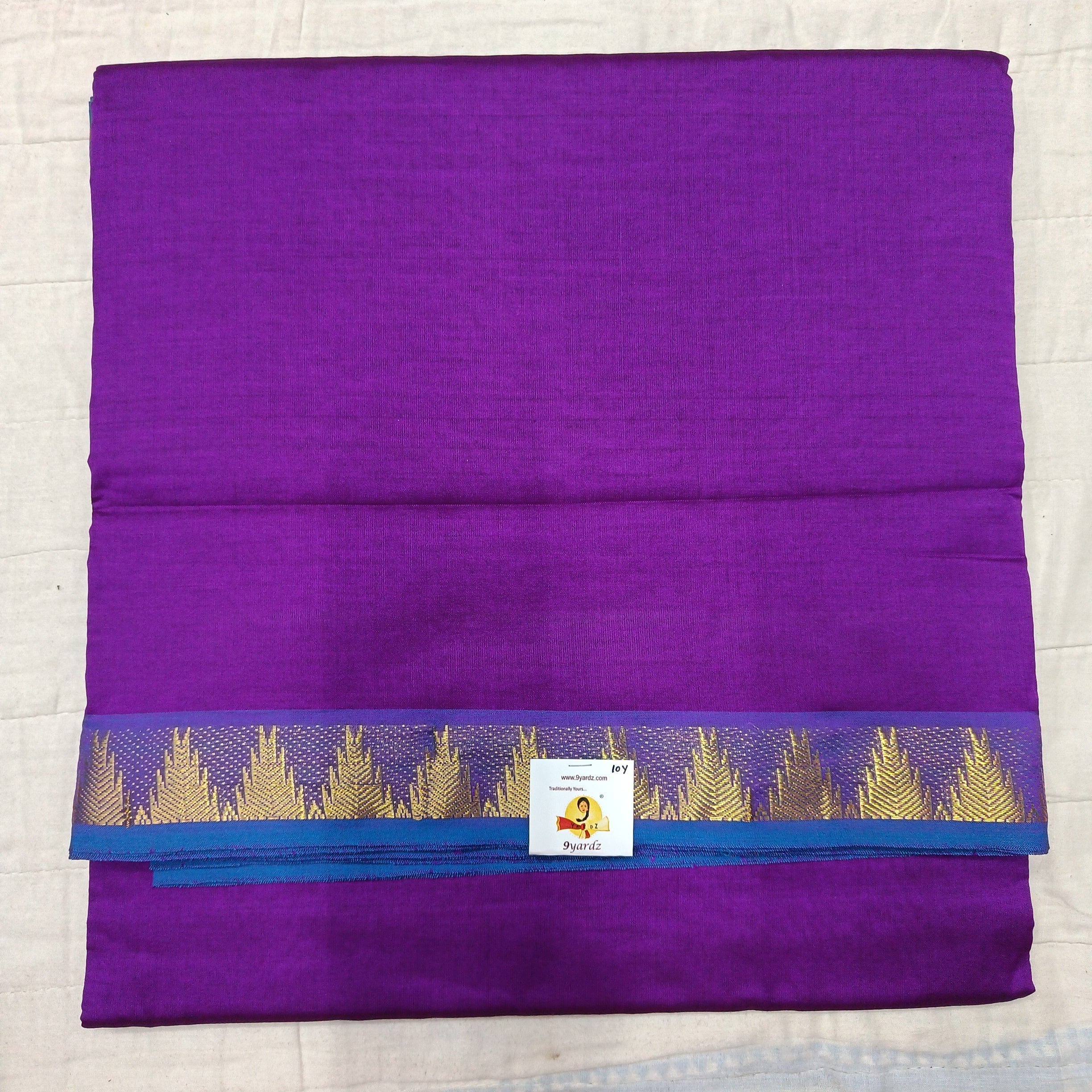 Semi Silk cotton Madisar 10yardz