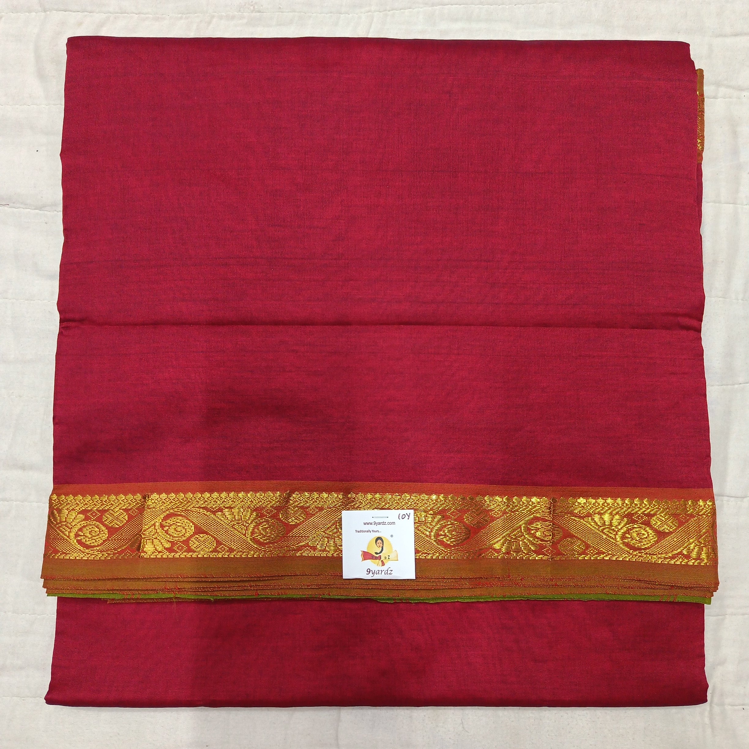 Semi Silk cotton Madisar 10yardz