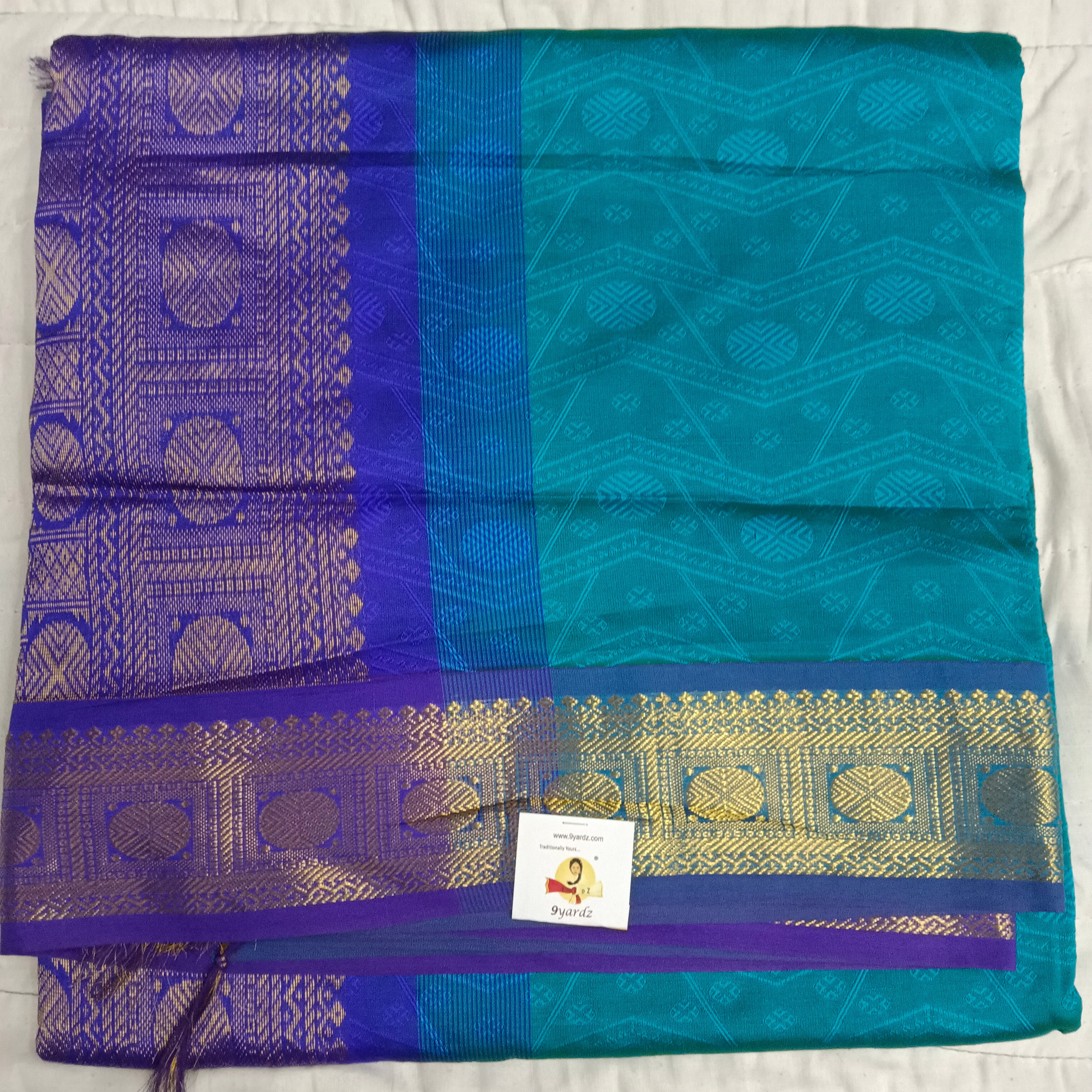 Semi Silk cotton Embossed Madisar