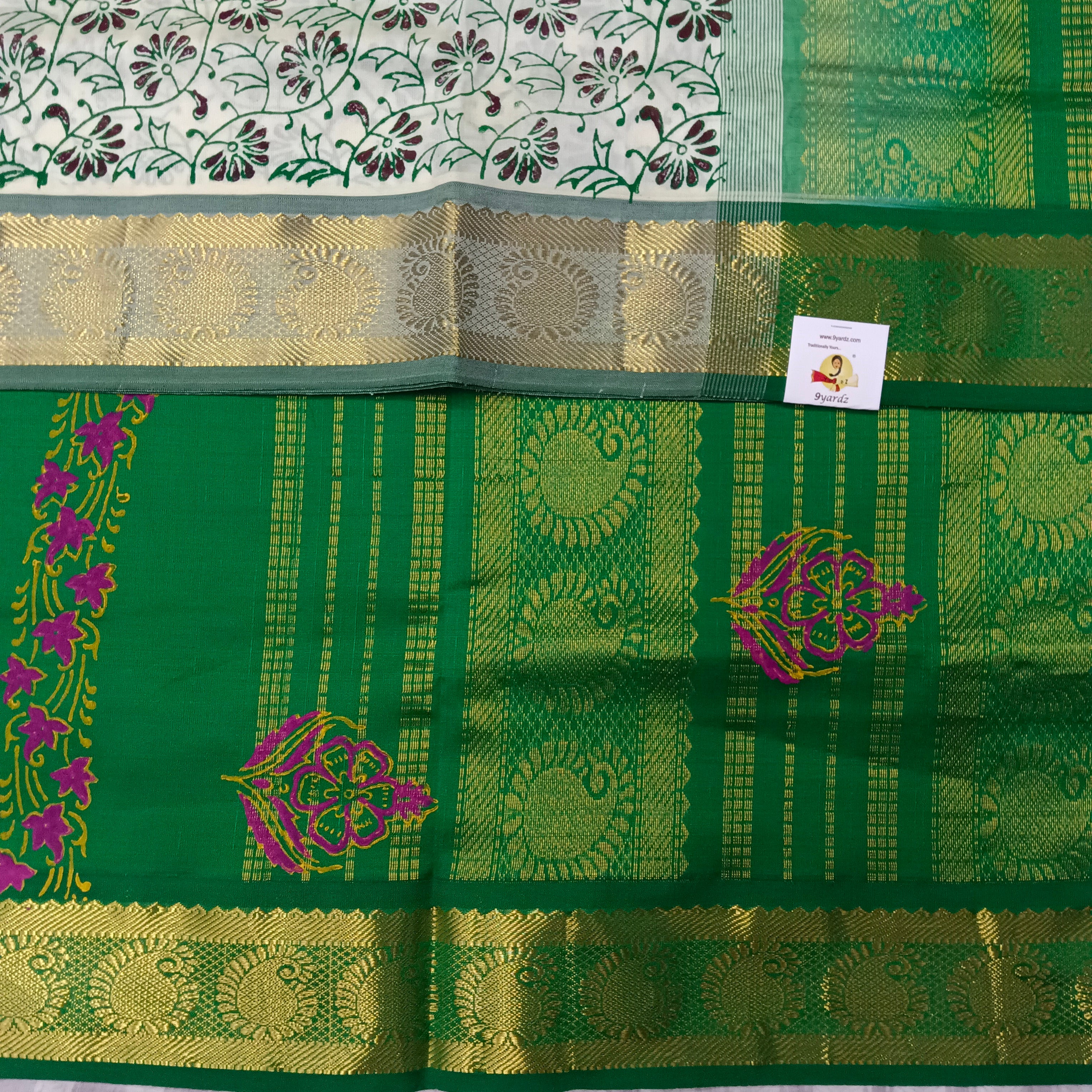 Semi silk Printed 6Yards