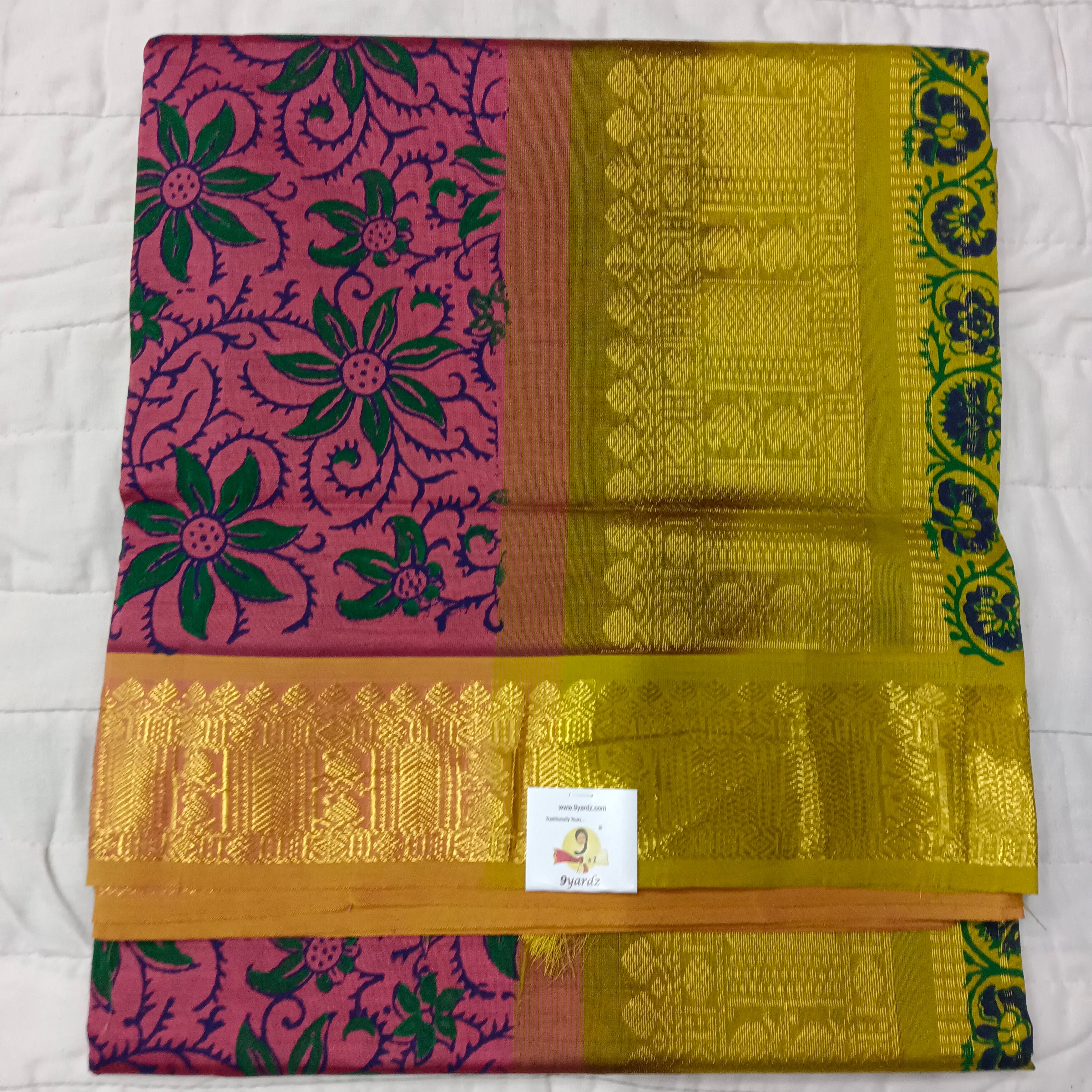 Semi silk Printed 6Yards
