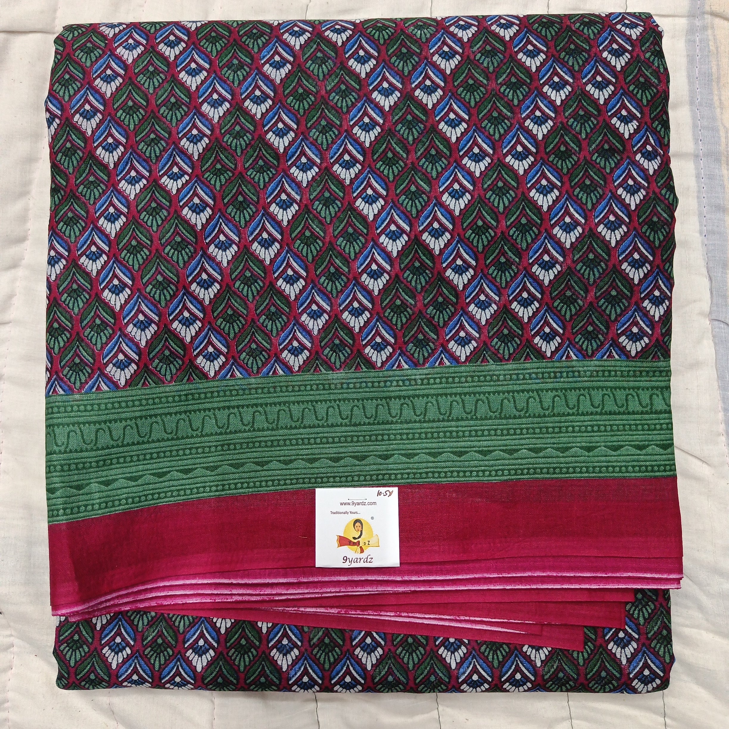 Erode cotton 10.5 yards madisar