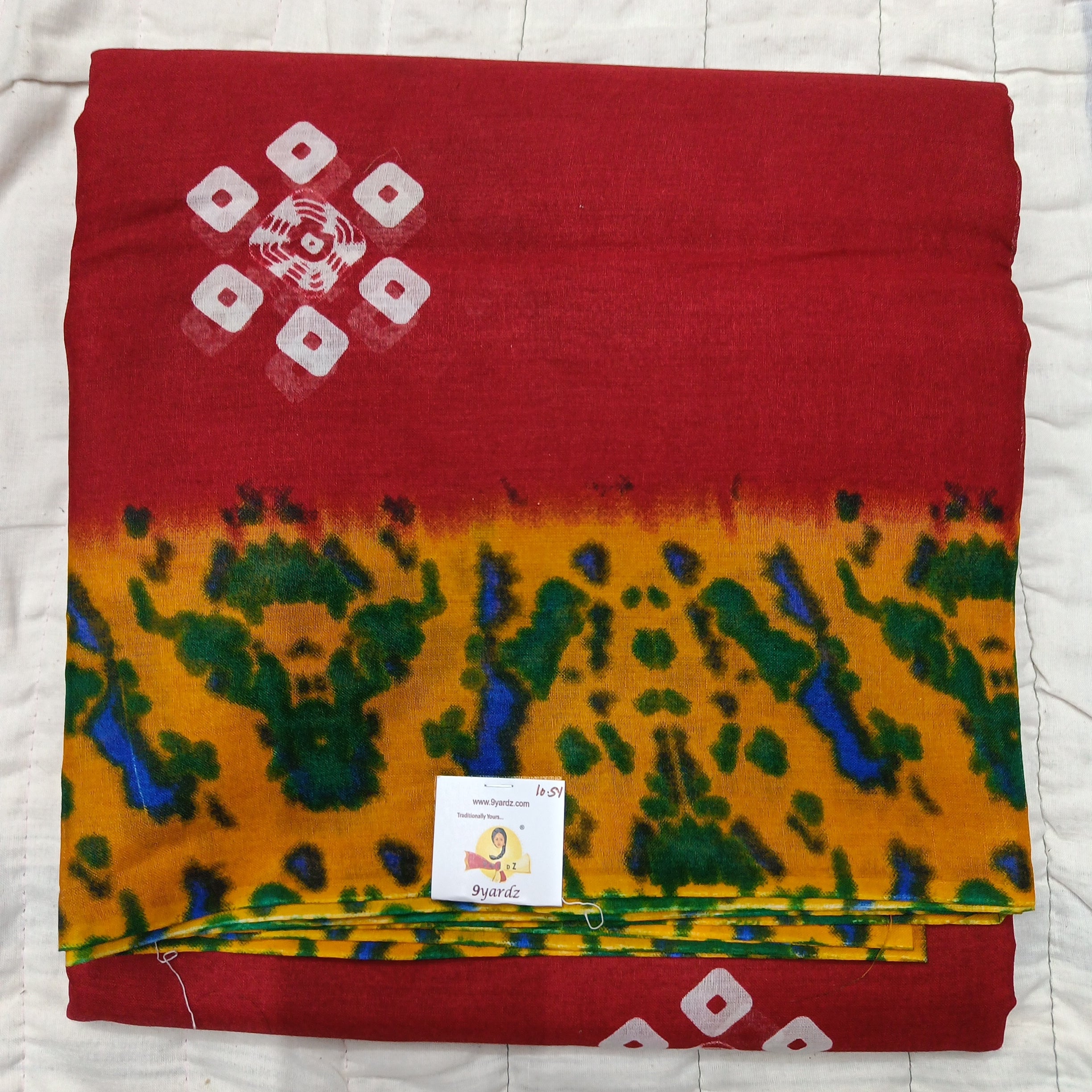 Erode cotton 10.5 yards madisar