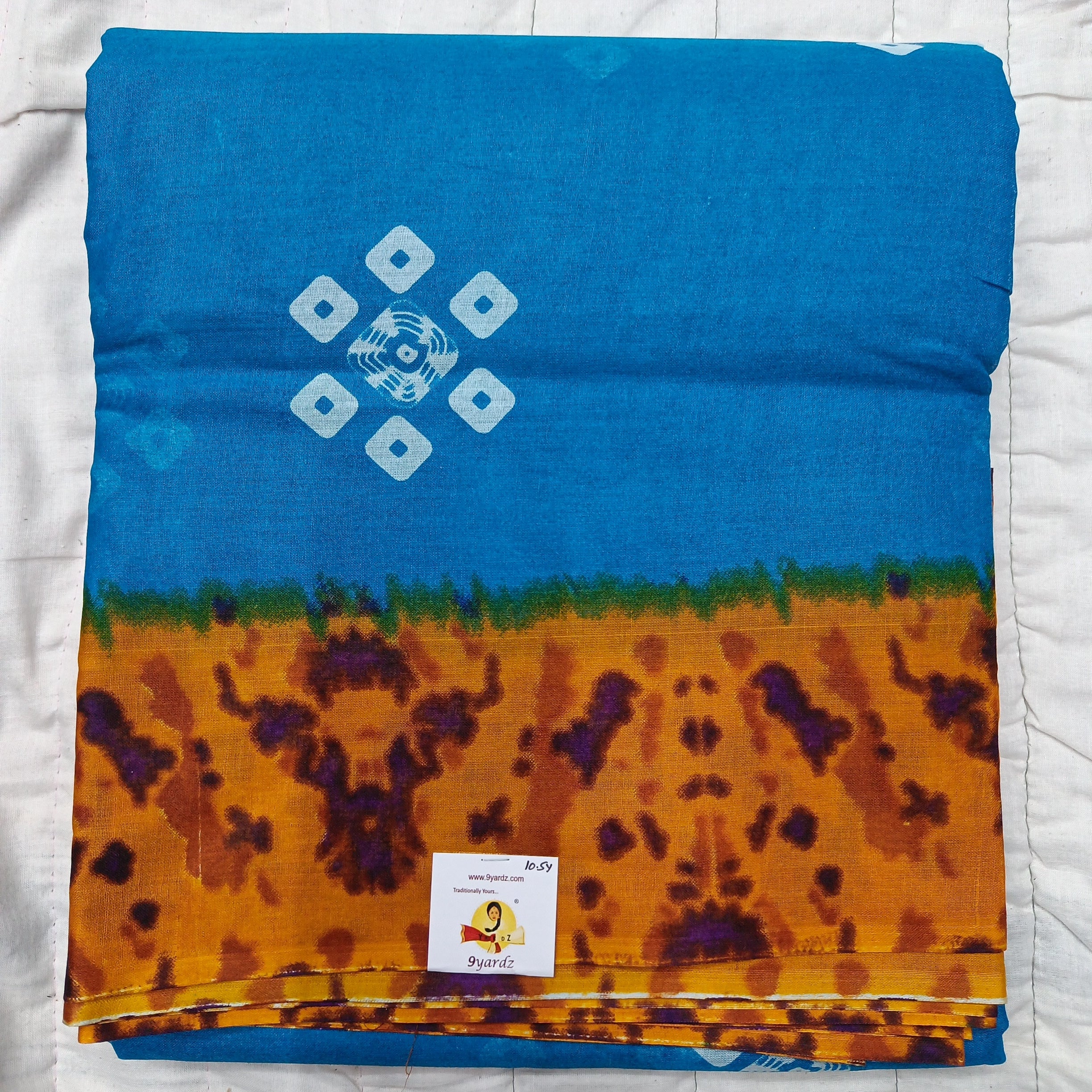 Erode cotton 10.5 yards madisar