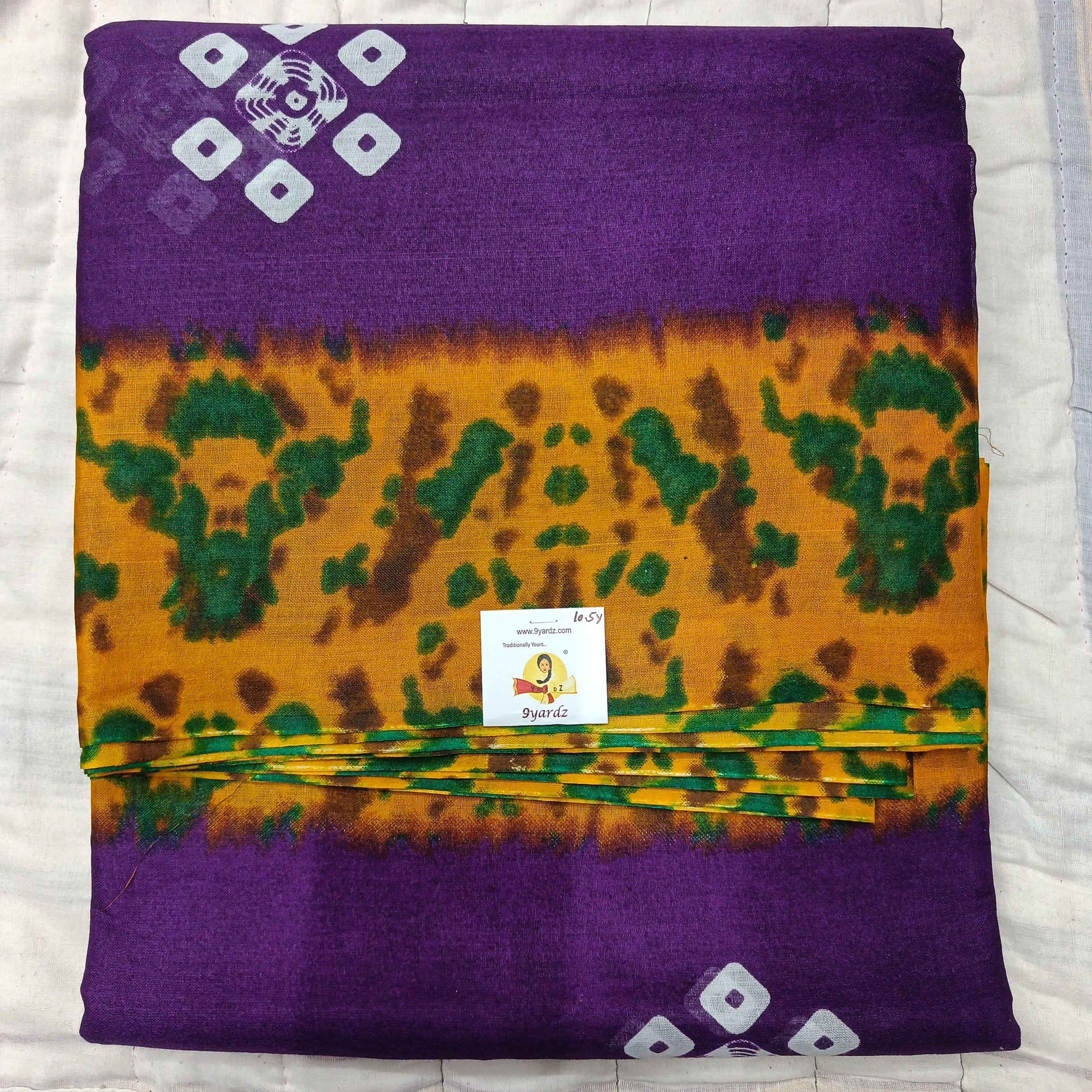Erode cotton 10.5 yards madisar