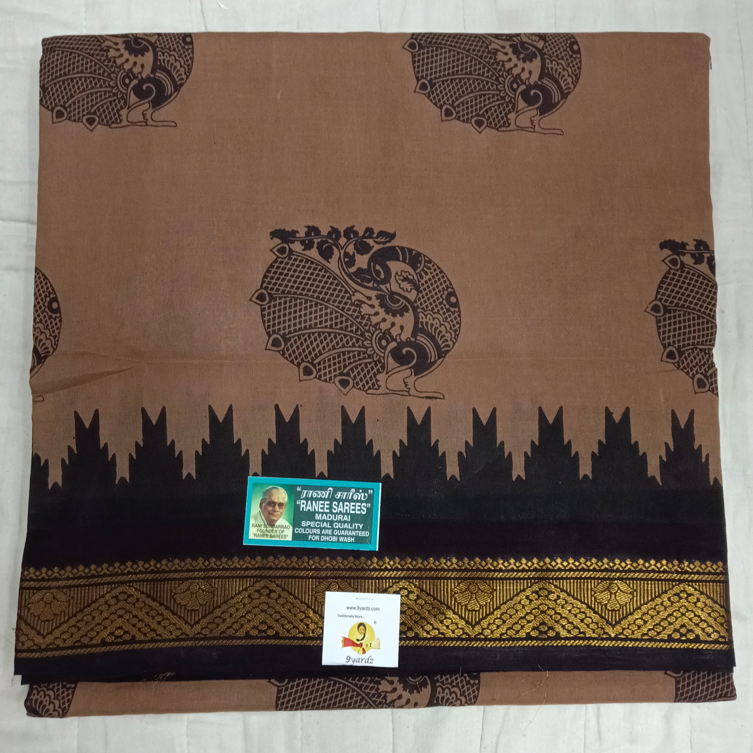 Ranee voyal saree 10.5yardz(9.5mtrs)