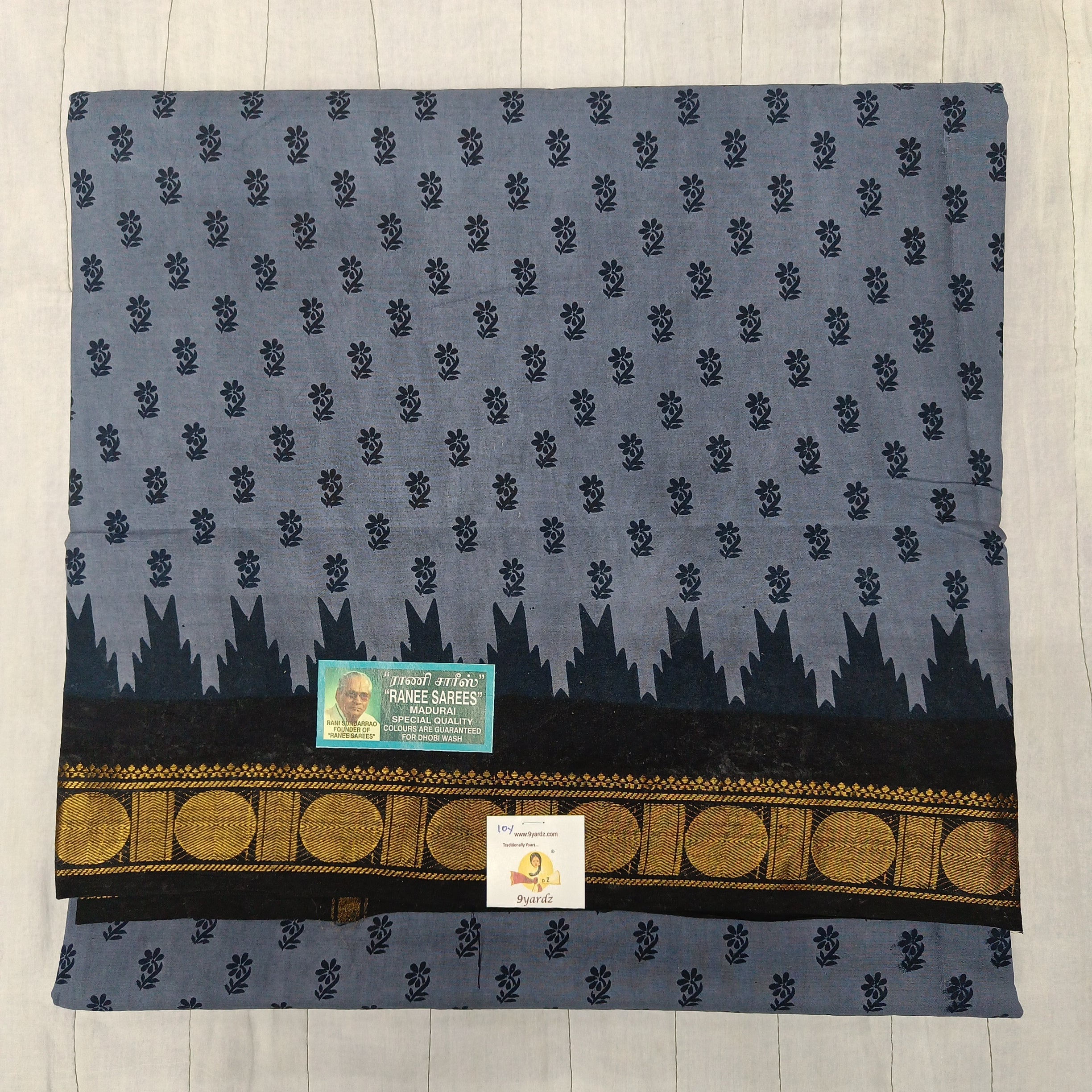 Ranee voyal saree 10.5yardz(9.5mtrs)